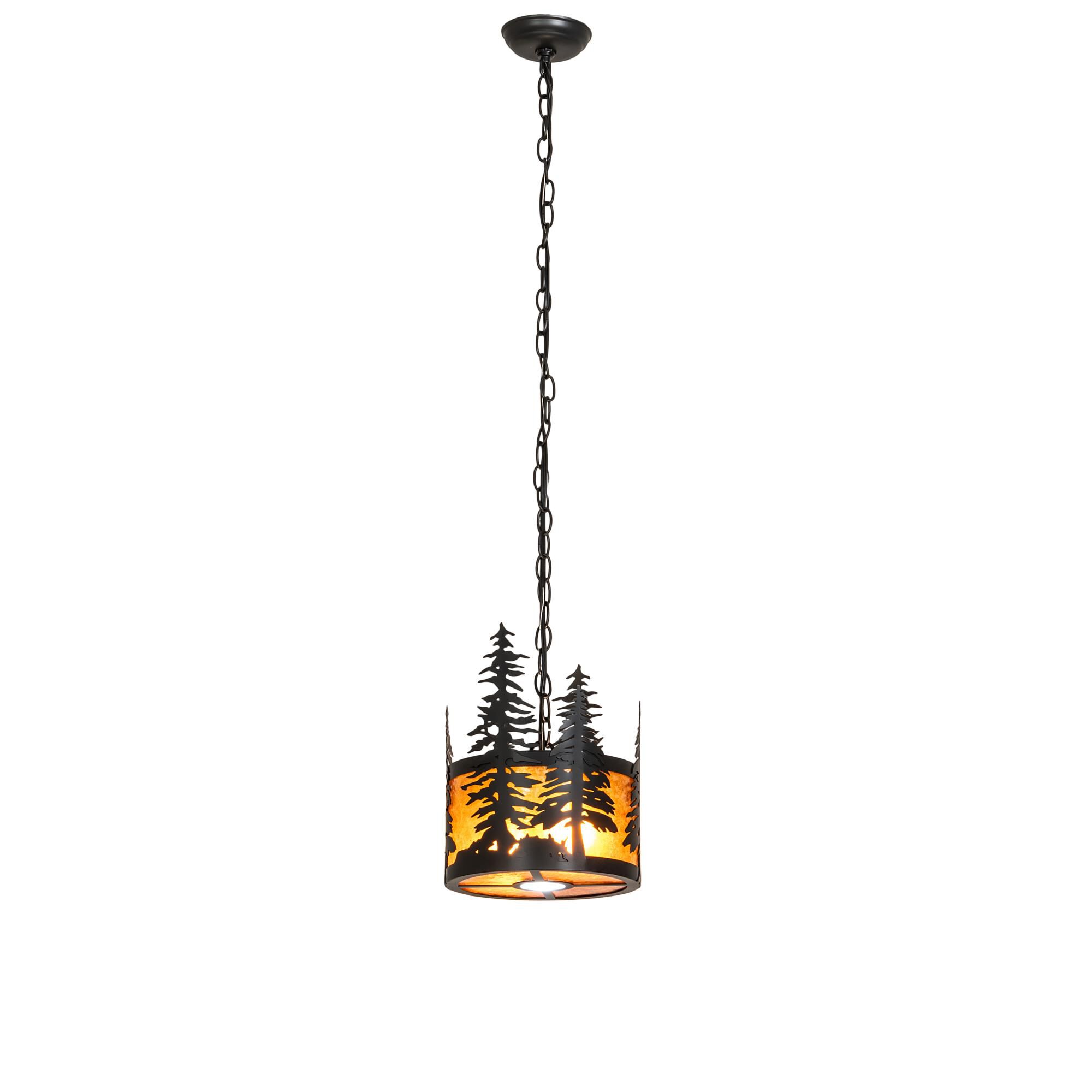 Tall Pines 10 Inch Mini Pendant by Meyda Lighting