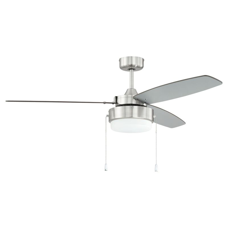 Intrepid 52 Inch Ceiling Fan with Light Kit by Craftmade