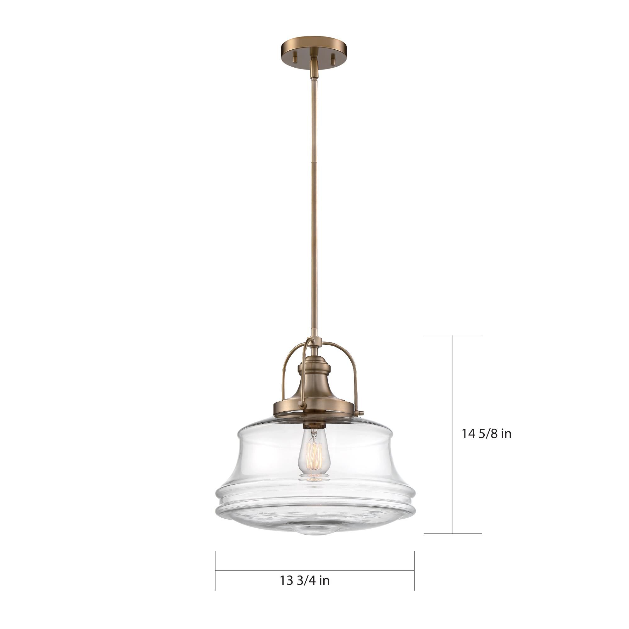 Basel 13 Inch Large Pendant by Nuvo Lighting