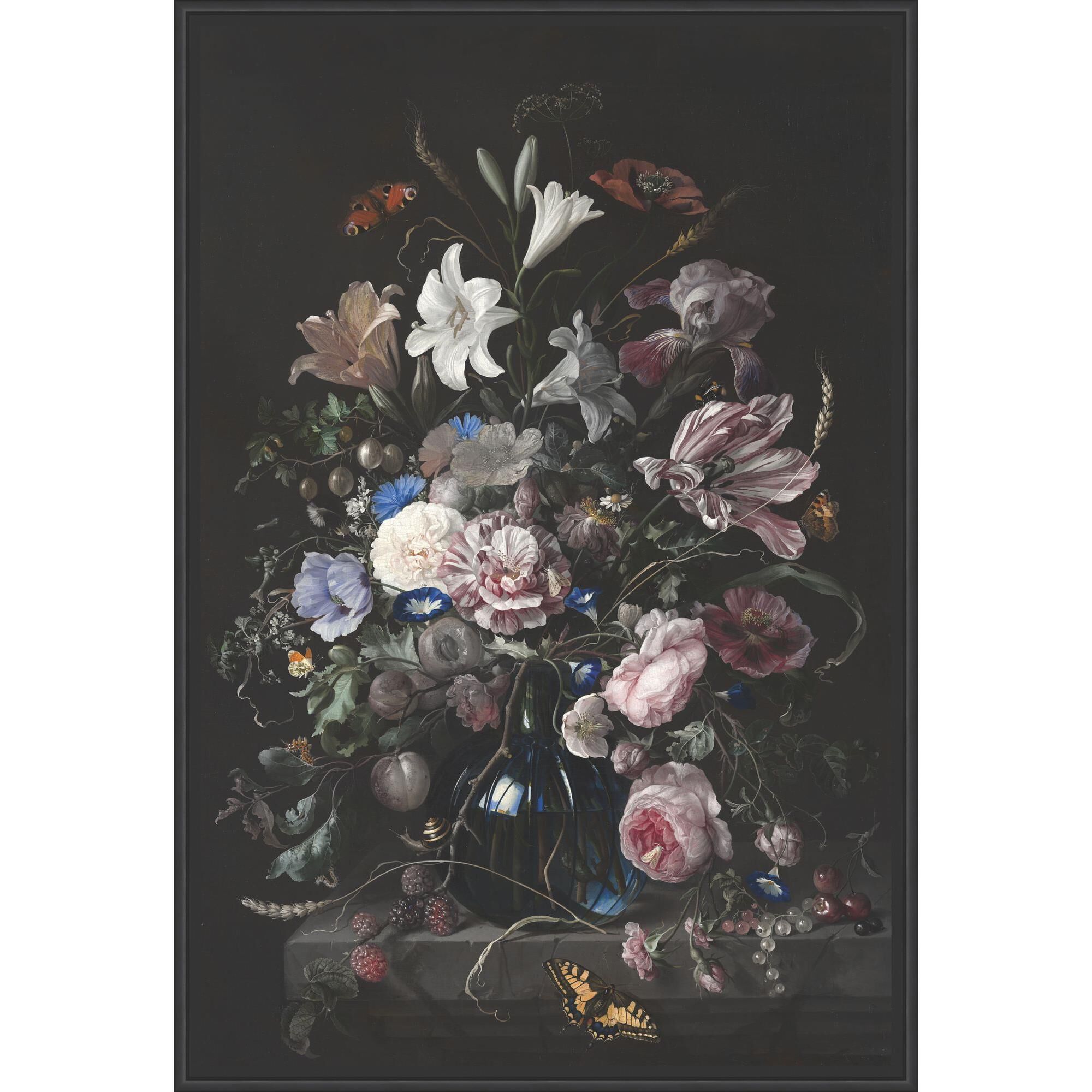 Vase De Fleurs Print by Level57