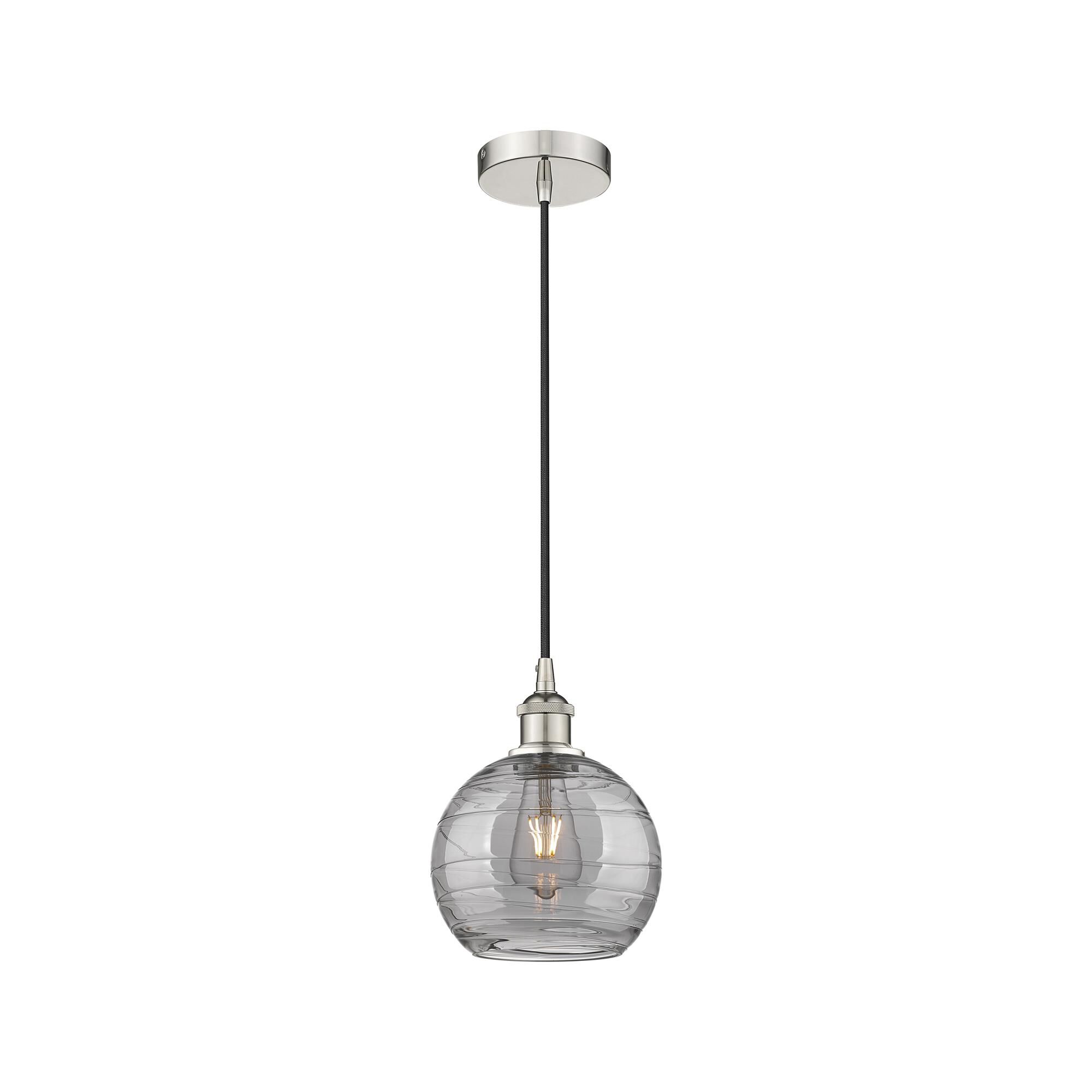 Bruno Marashlian Athens Deco Swirl 8 Inch Mini Pendant by Innovations Lighting