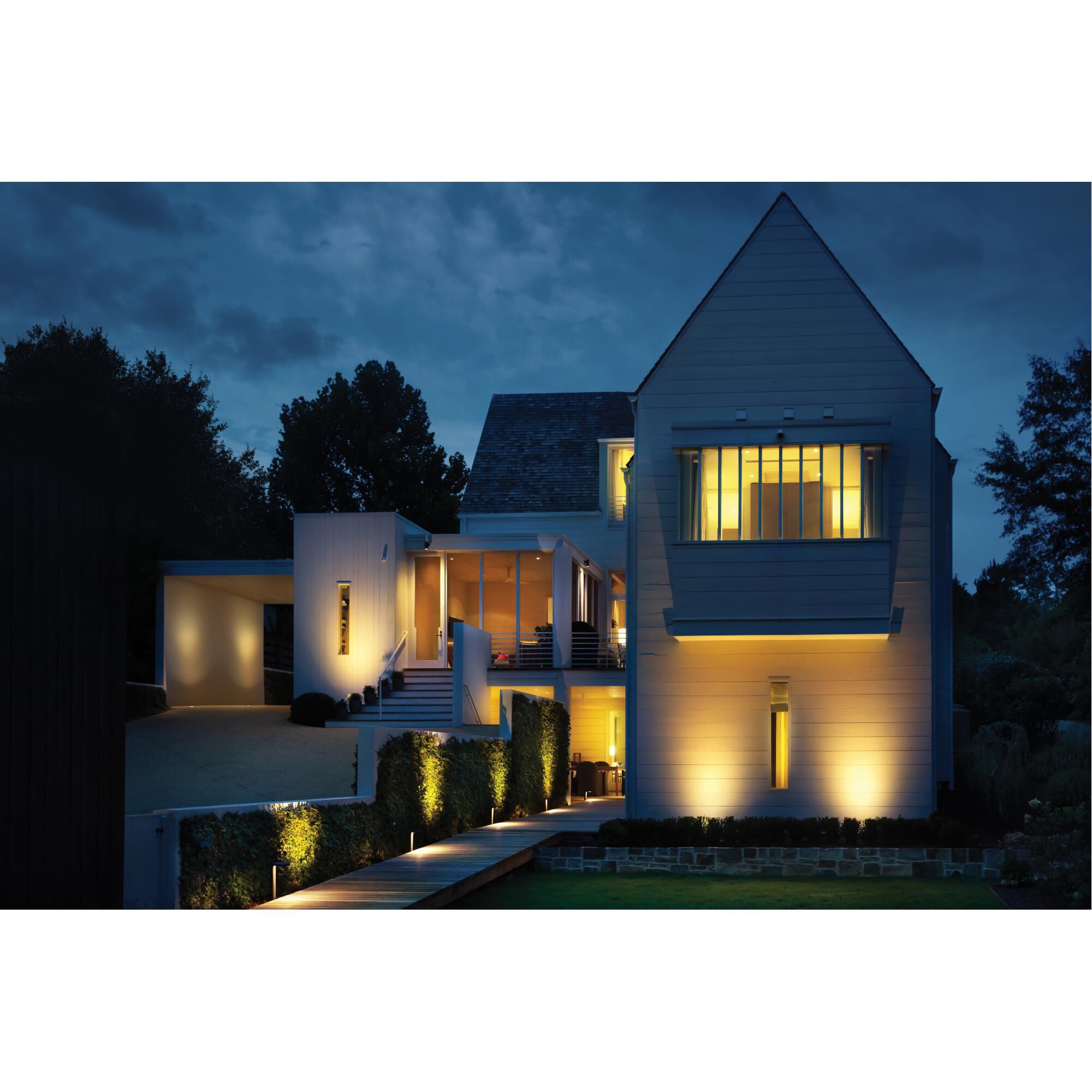 Shown in Black finish and Acrylic Lens glass