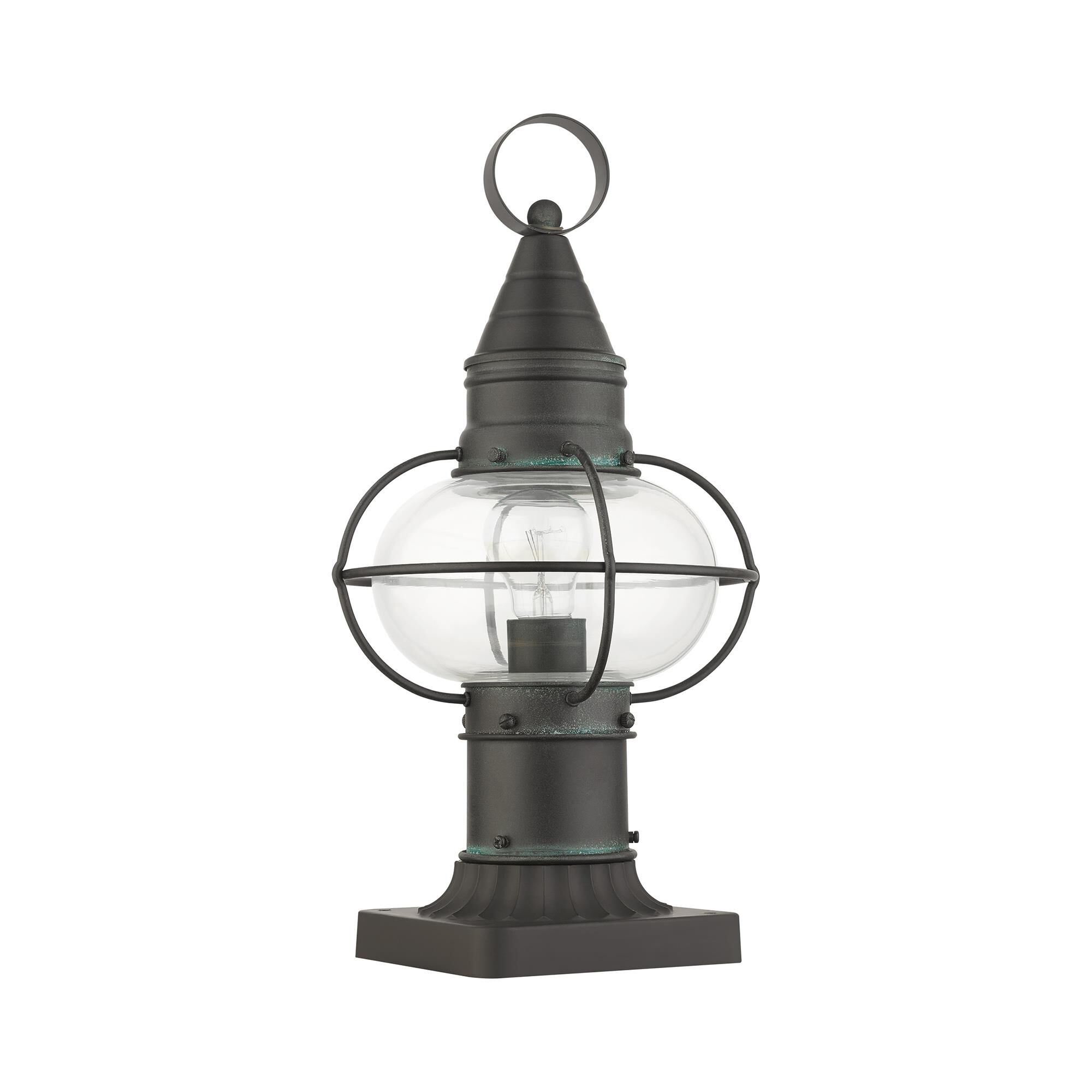 Livex Lighting Newburyport 15 Inch Tall Outdoor Post Lamp