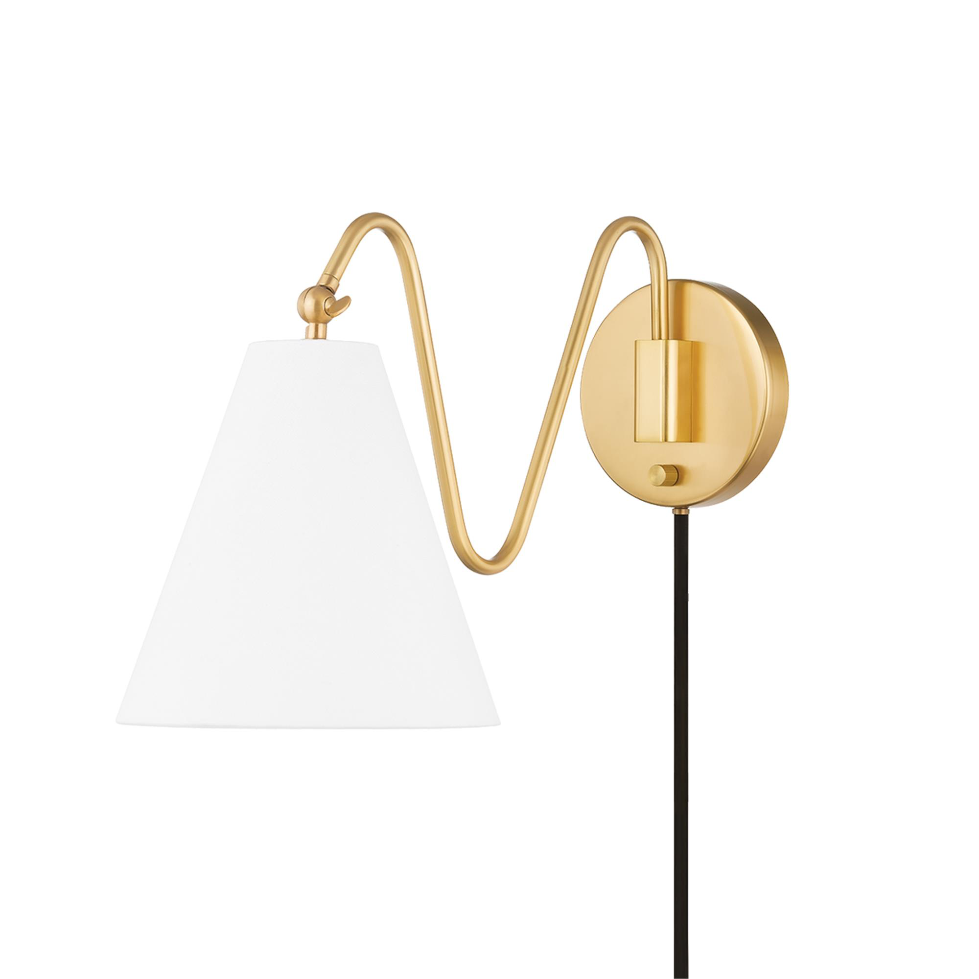 Tali Roth Onda Small Wall Swing Lamp,