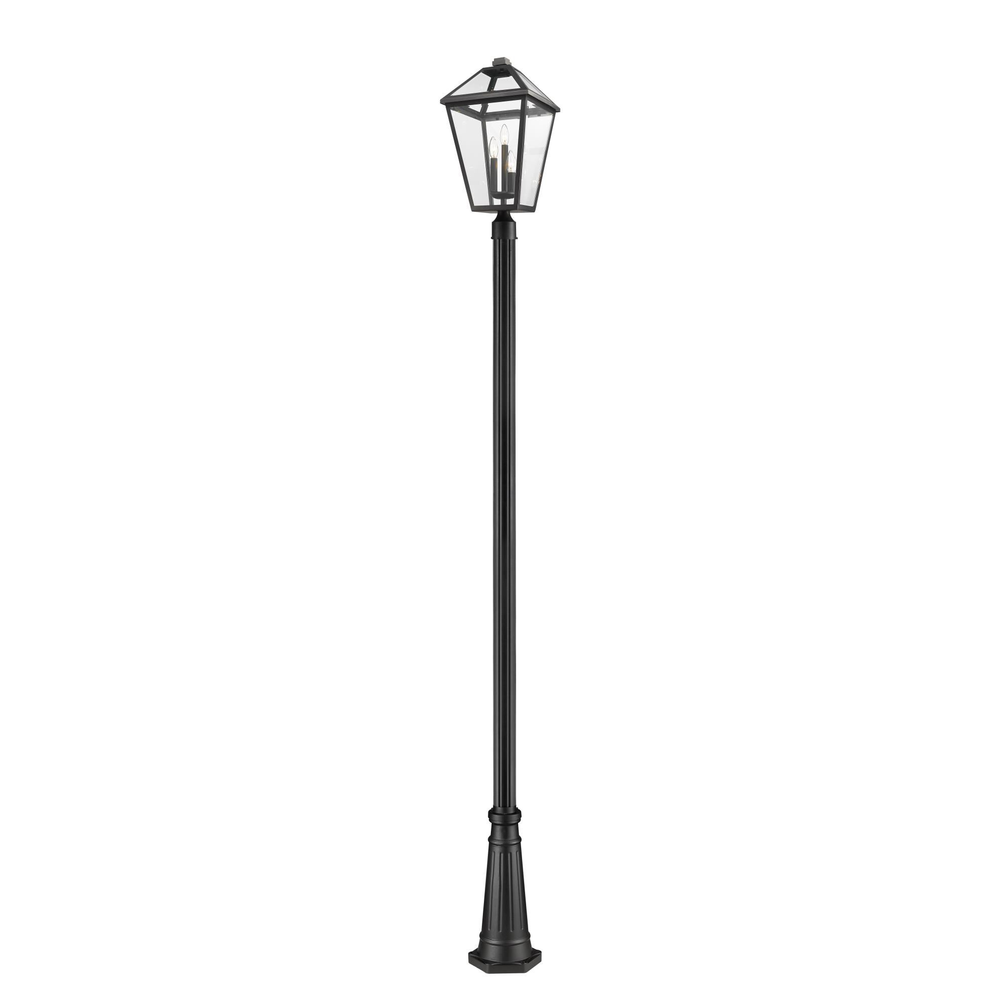 Talbot 117 Inch Tall 3 Light Outdoor Post Lamp by Z-Lite
