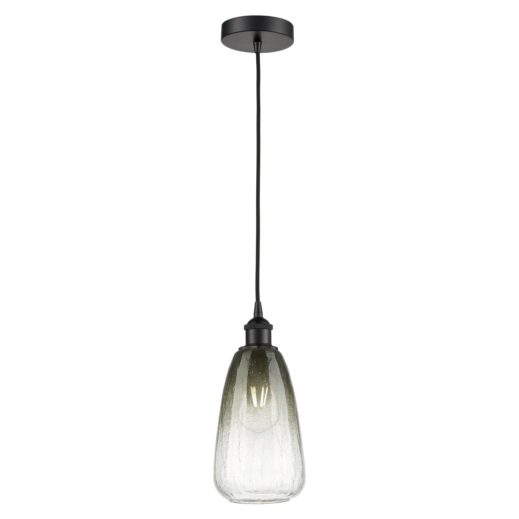 Shown in Matte Black finish and Slate glass