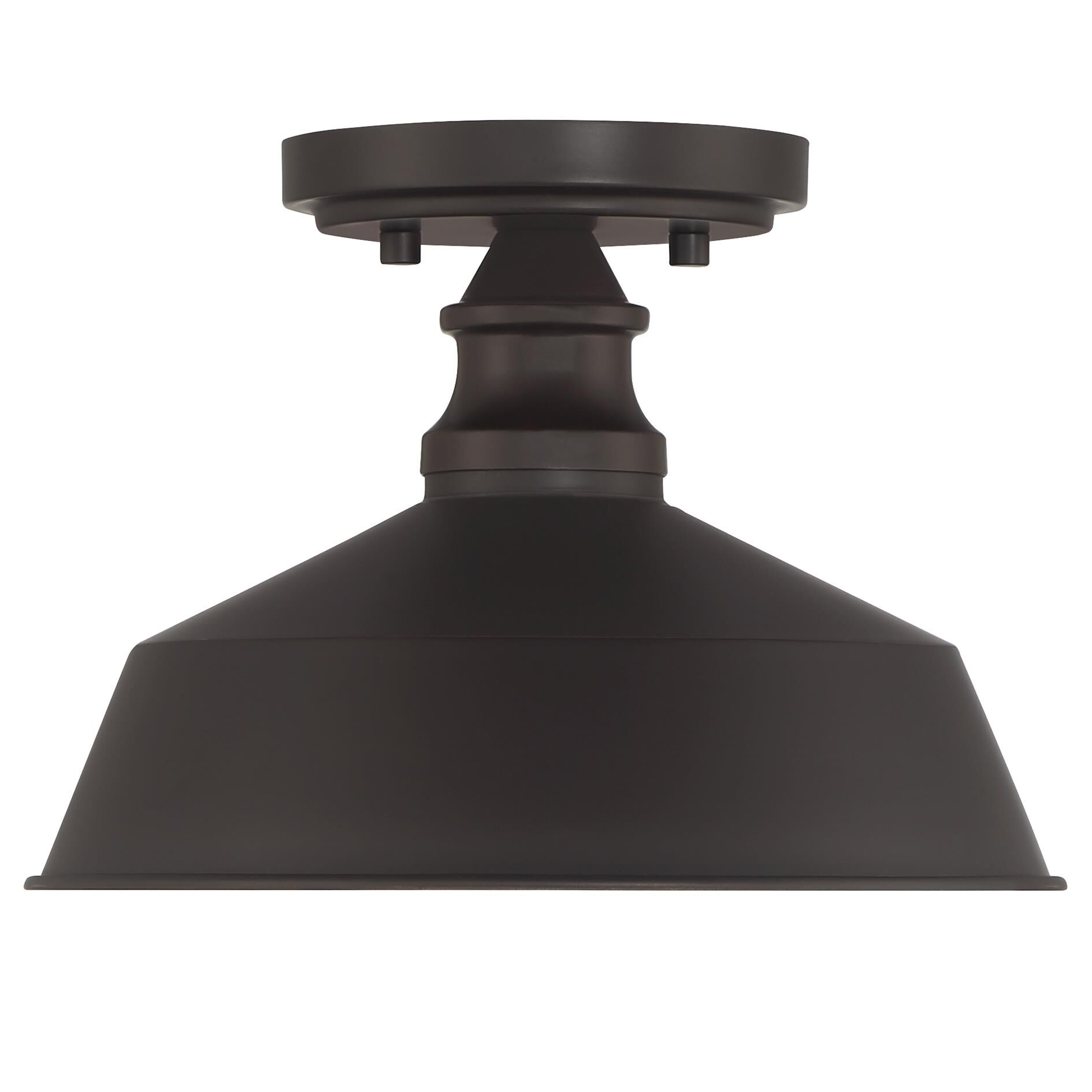 10 Inch 1 Light LED Semi Flush Mount by Meridian Lighting