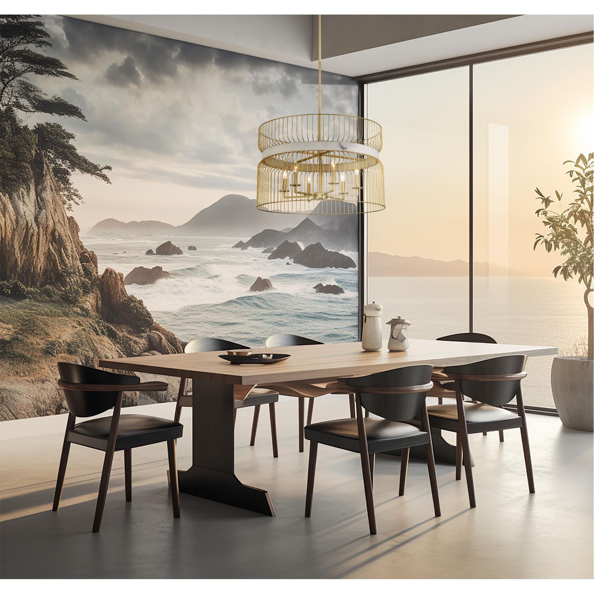 Shown in Nouveau Gold finish