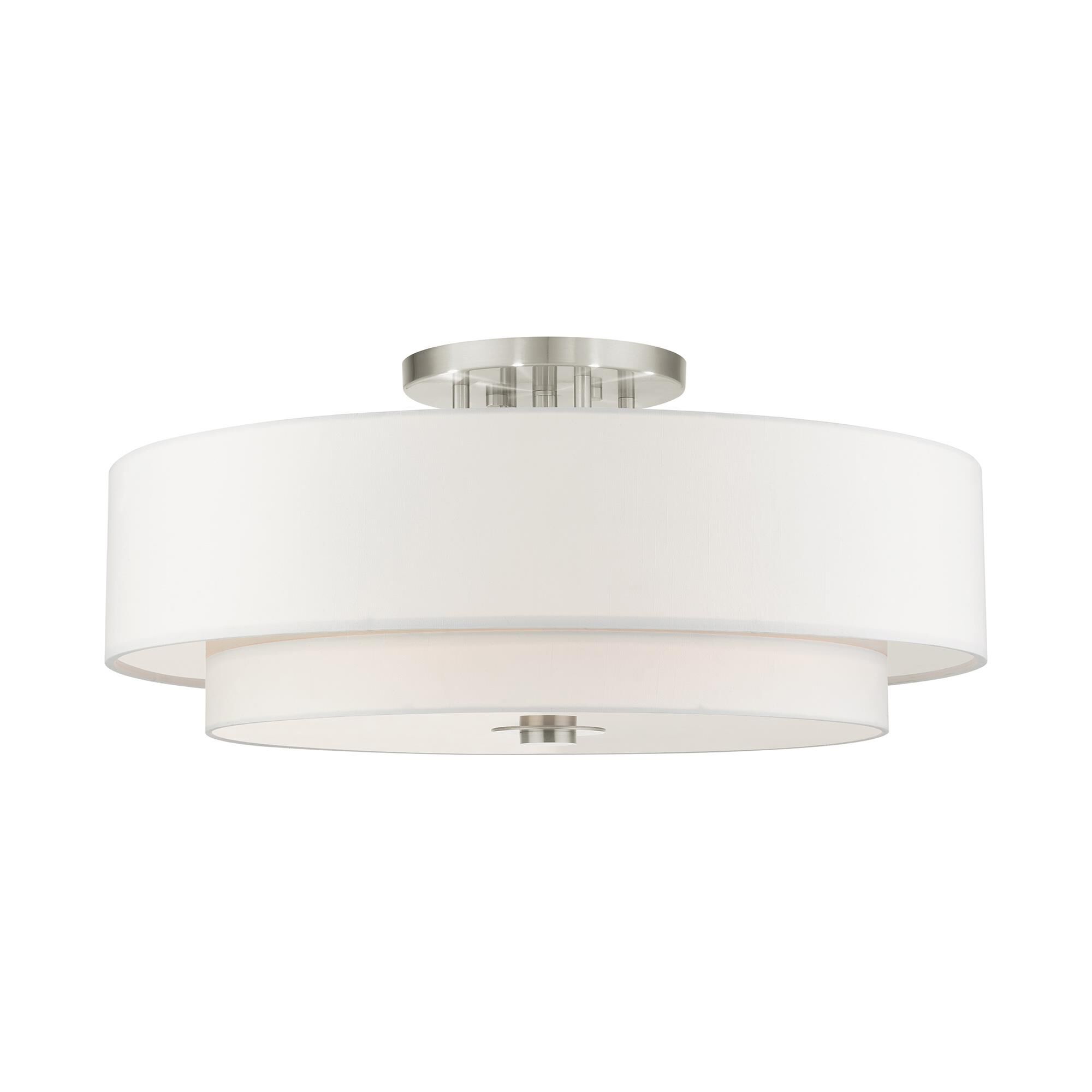 Meridian Semi Flush Mount by Livex Lighting