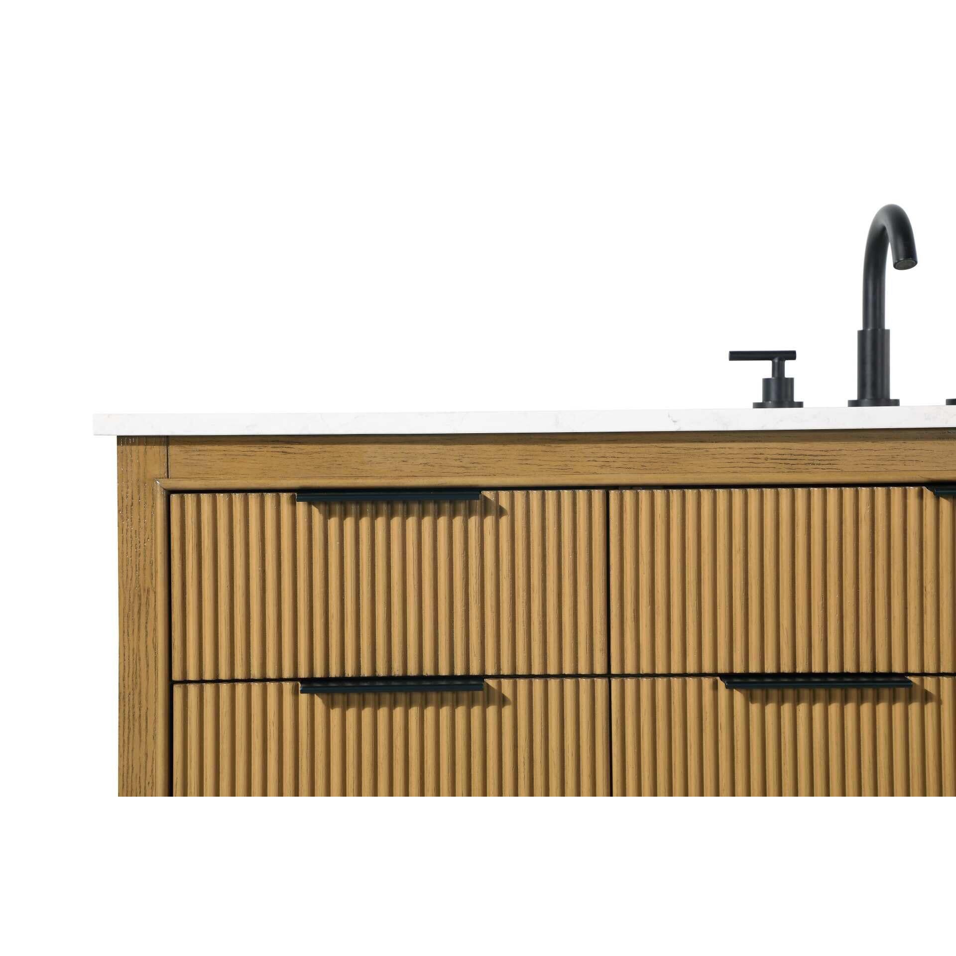 Langston 60 Inch Bath Vanity by Elegant Decor