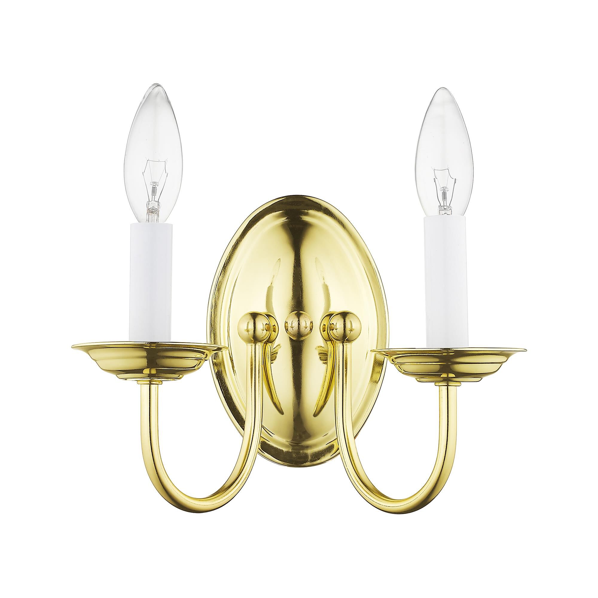 Home Basics 9 Inch Wall Sconce by Livex Lighting