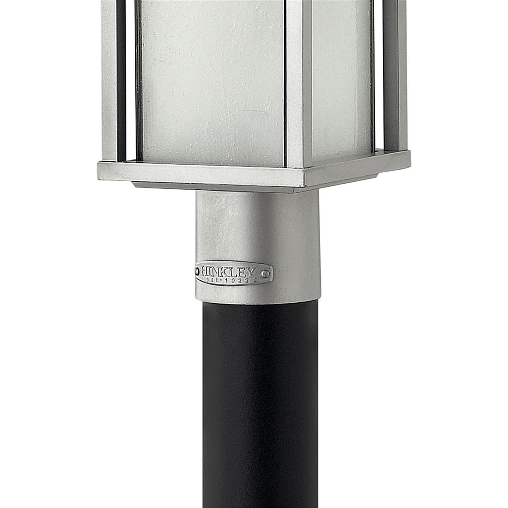 Shown in Titanium finish and Etched Seedy Bound glass