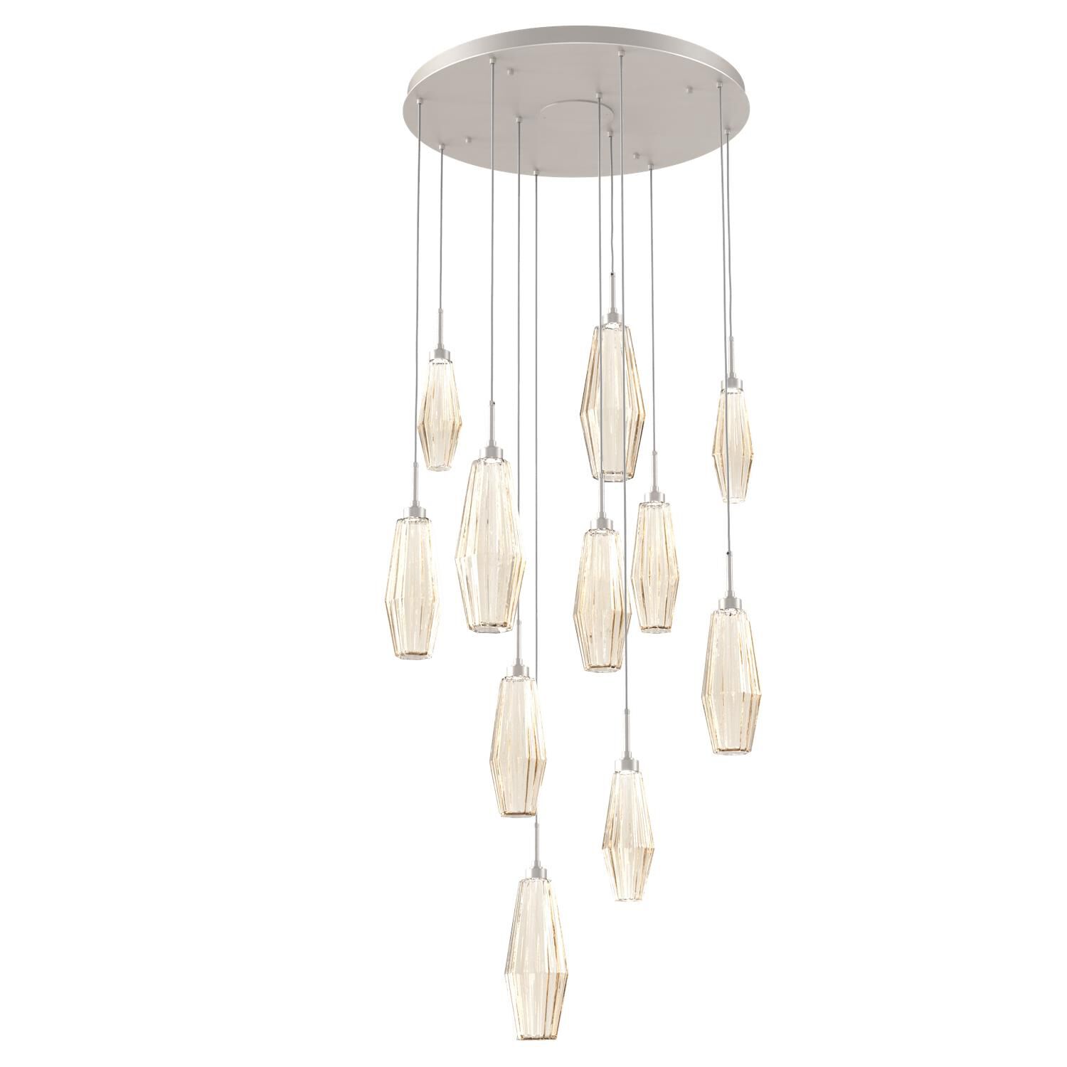 Aalto 33 Inch 11 Light LED Multi Light Pendant by Hammerton Studio