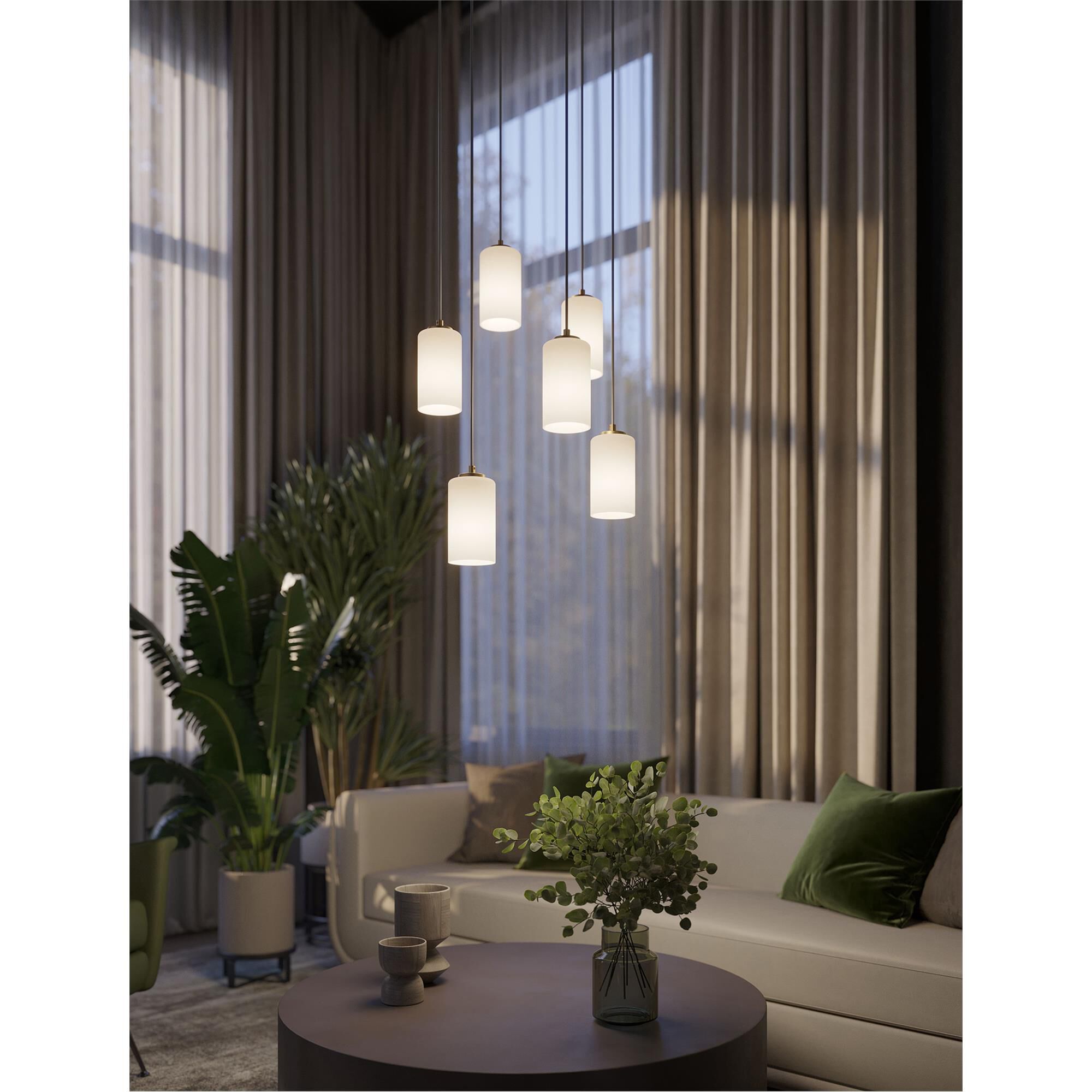 Leo 24 Inch Multi Light Pendant by AFX Lighting