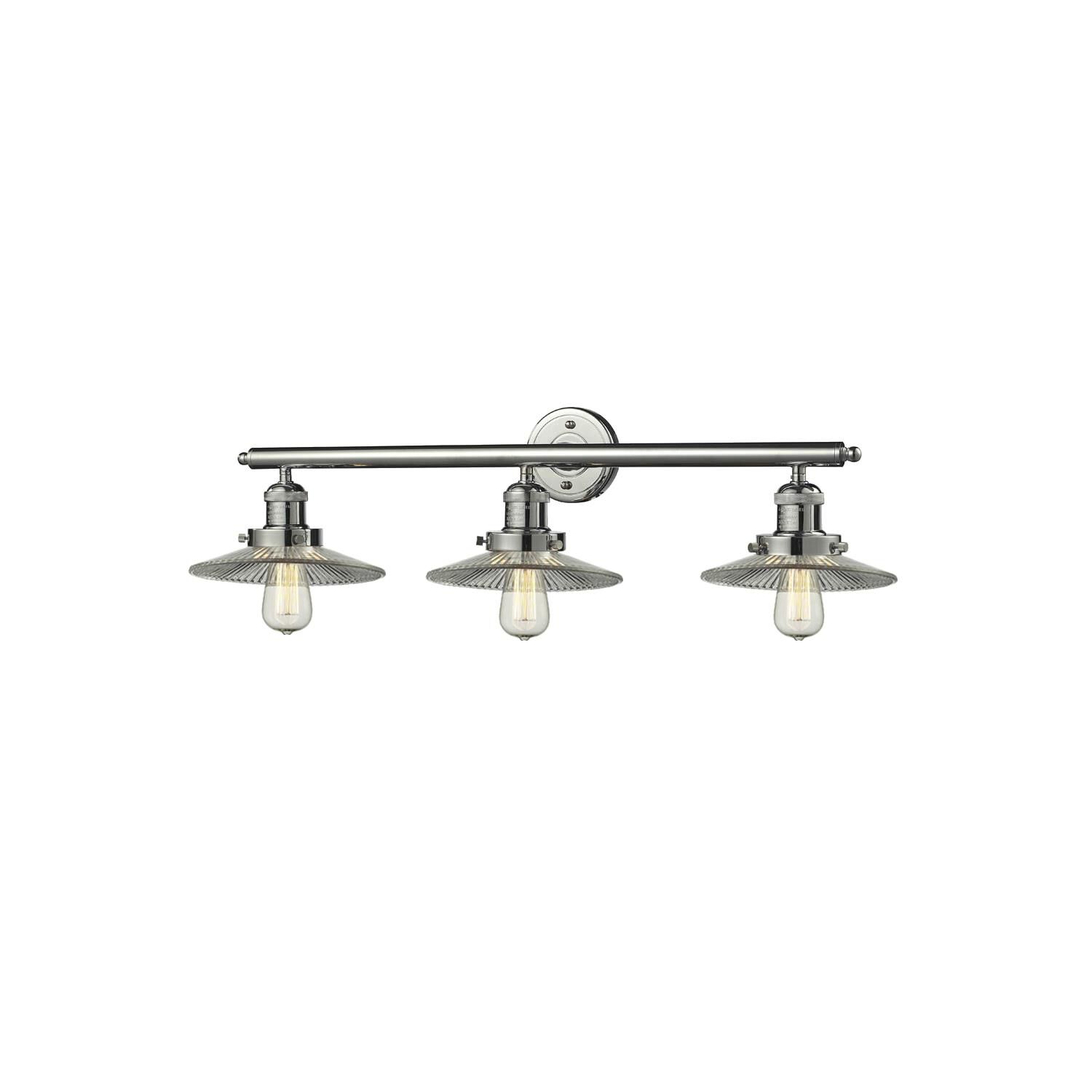 Bruno Marashlian Halophane 32 Inch 3 Light Bath Vanity Light by Innovations Lighting