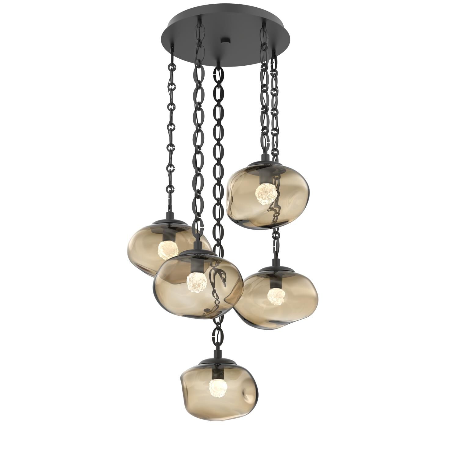 Levi Wilson Nova Led 24 Inch Multi Light Pendant by Hammerton Studio