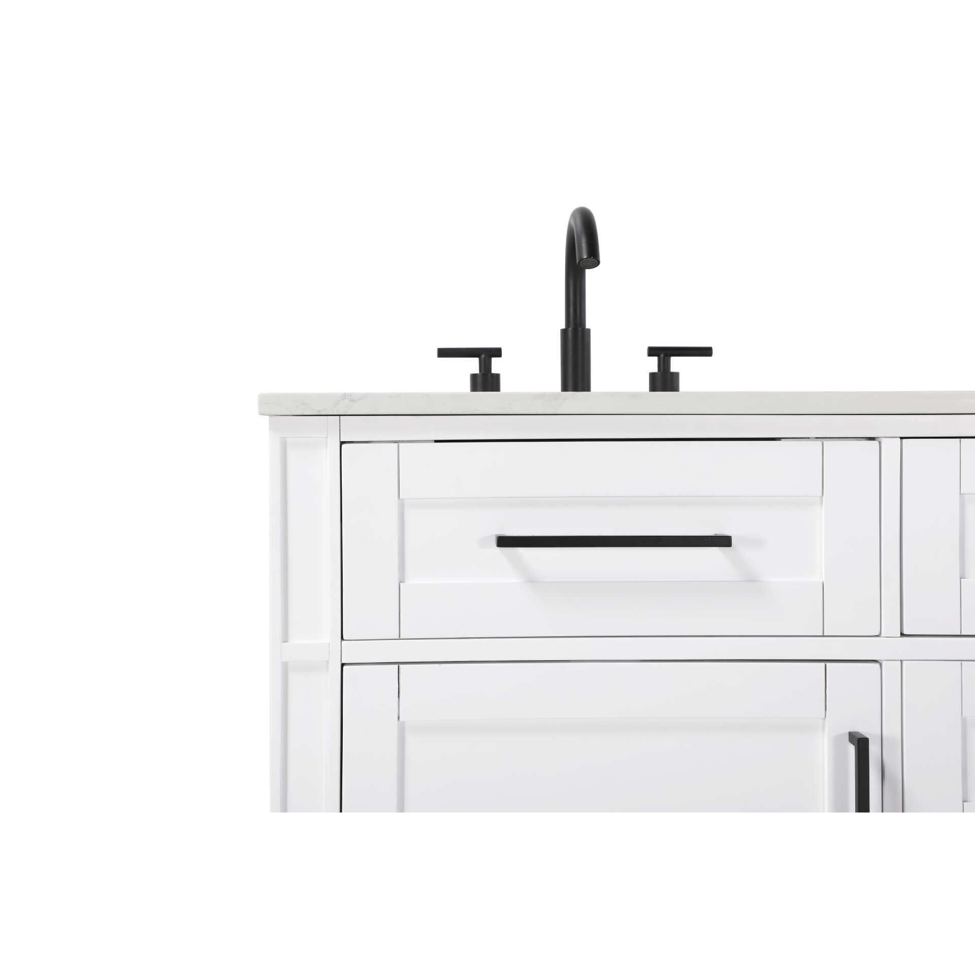 Shown in White finish