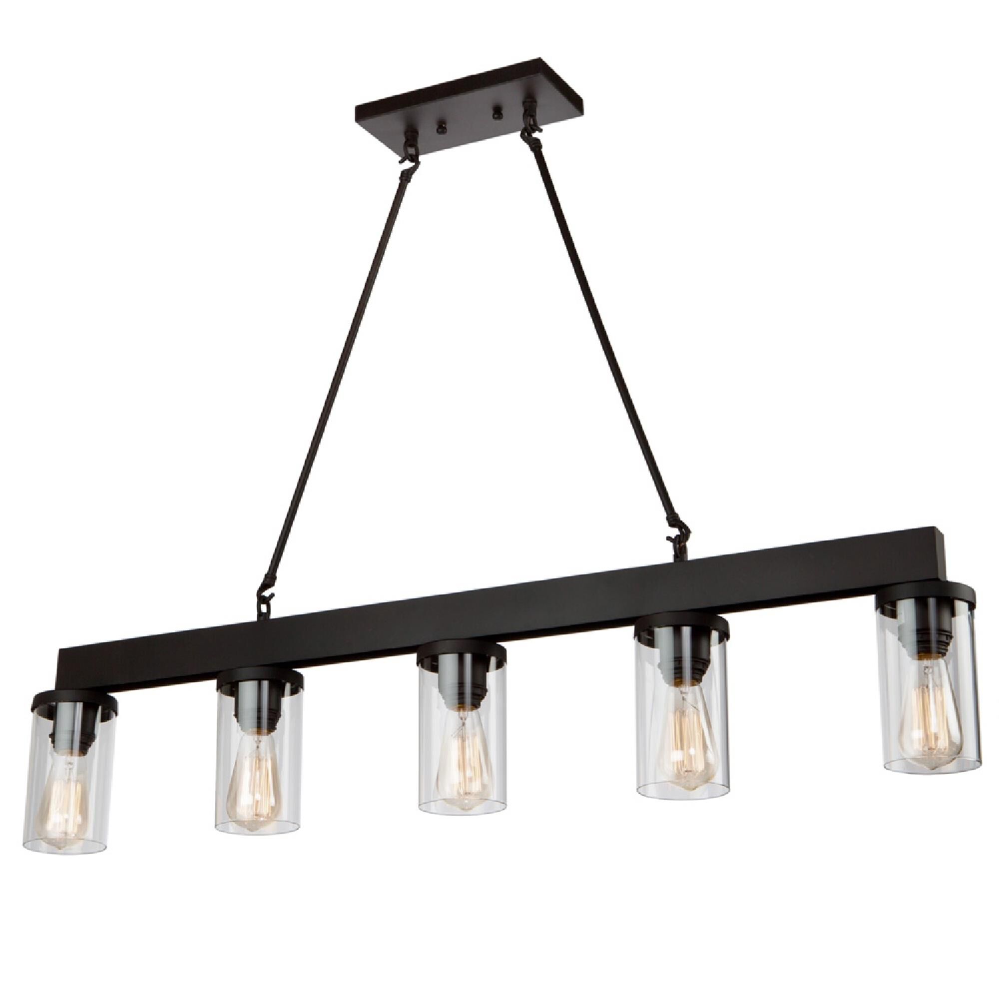 Menlo Park 42 Inch 5 Light Linear Suspension Light by Artcraft