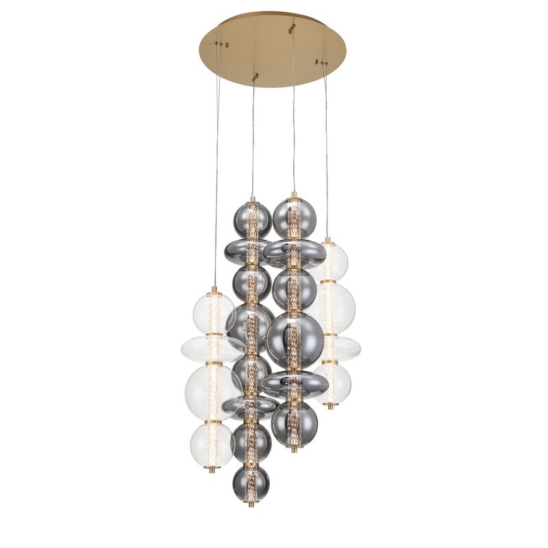 Atomo 30 Inch 4 Light Multi Light Pendant by Eurofase Lighting