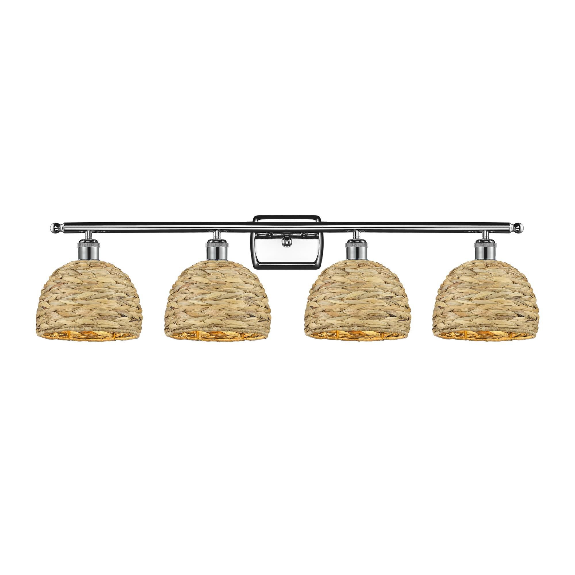 Shown in Polished Chrome finish and Natural shade