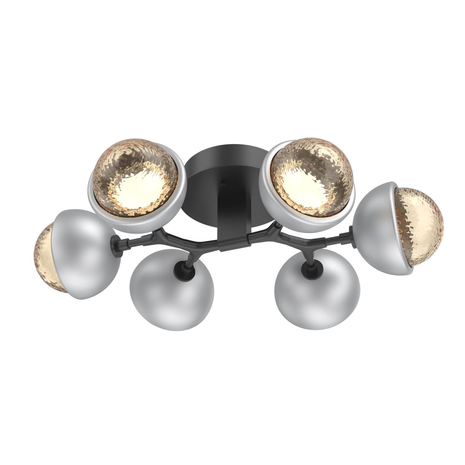 Levi Wilson Cabochon 27 Inch Flush Mount by Hammerton Studio