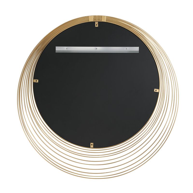 Cecile 35 Inch Decorative Mirror by Crystorama