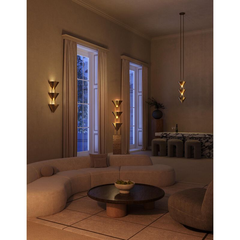 Jason Koharik Versus 28 Inch Wall Sconce by Alora Lighting