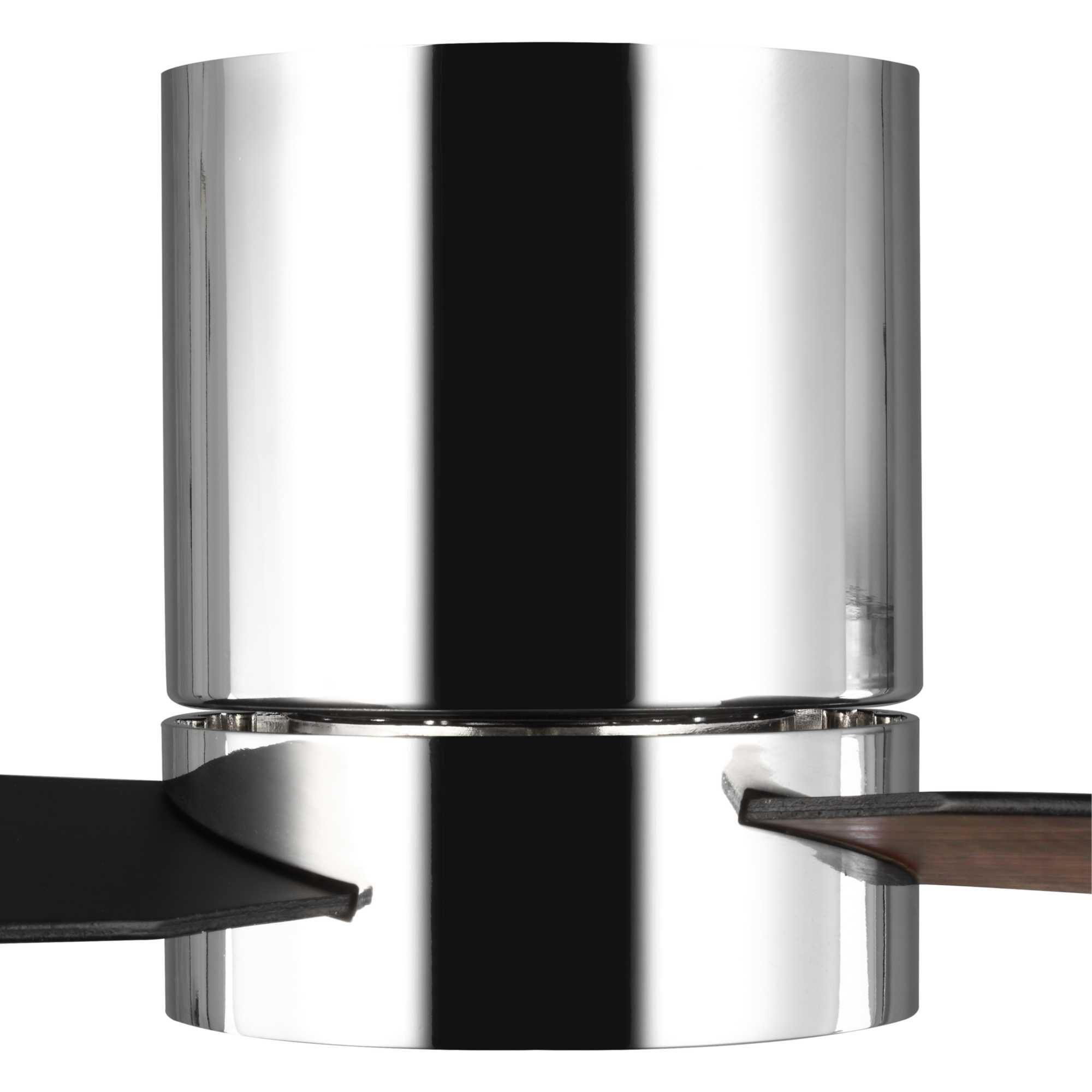 Shown in Polished Chrome finish and White Opal Shatterproof glass