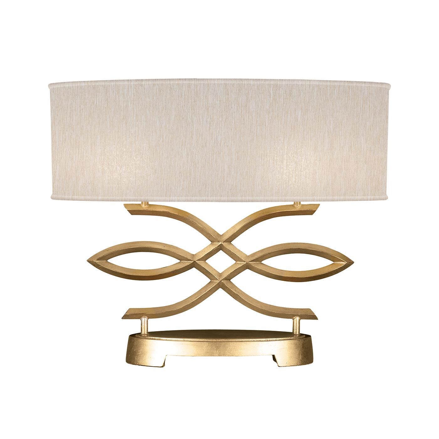 Shown in Gold Leaf finish and False crystal and False glass and 25 ,10 X 25, 10 X 8.75 shade