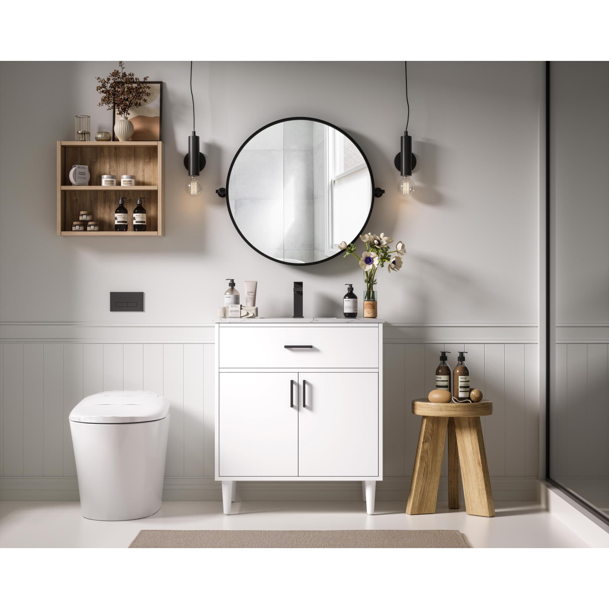 Chandler 30 Inch Bath Vanity by Elegant Dcor
