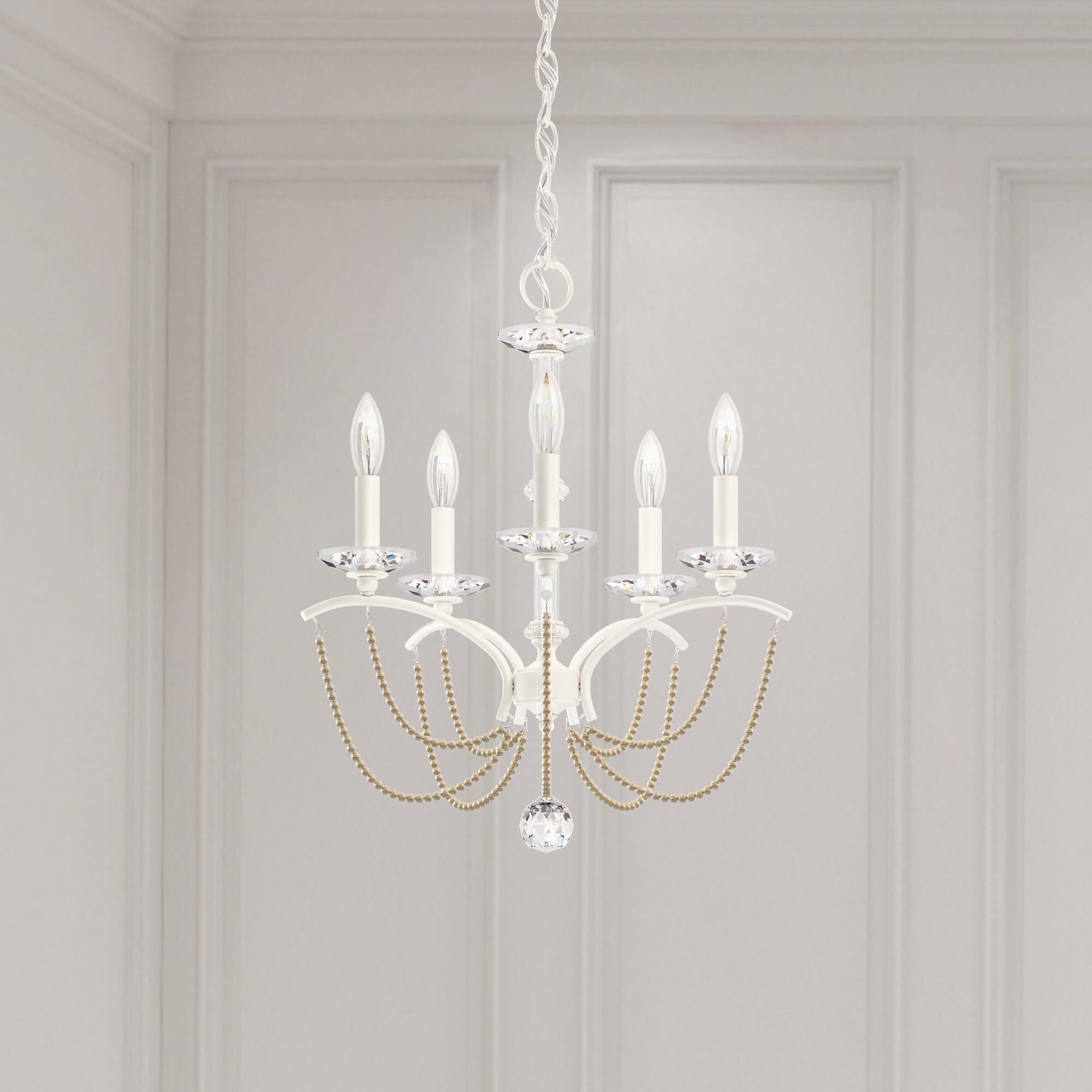 Priscilla 5 Light Mini Chandelier by Schonbek