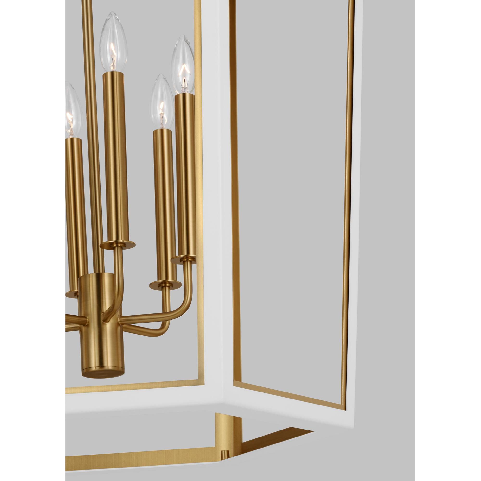 Alexa Hampton Curt 26 Inch 6 Light Chandelier by Visual Comfort Studio Collection