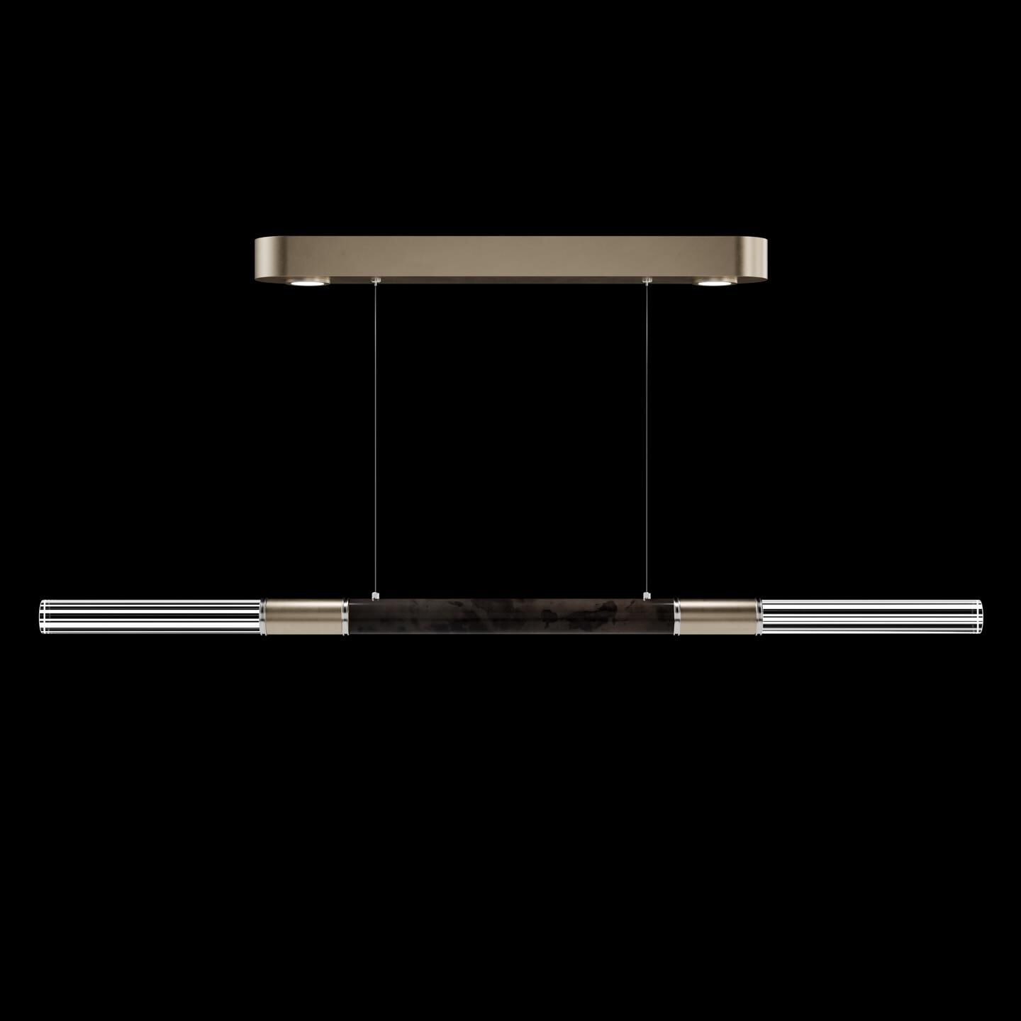 Antonia 62 Inch Linear Suspension Light by Fine Art Handcrafted Lighting