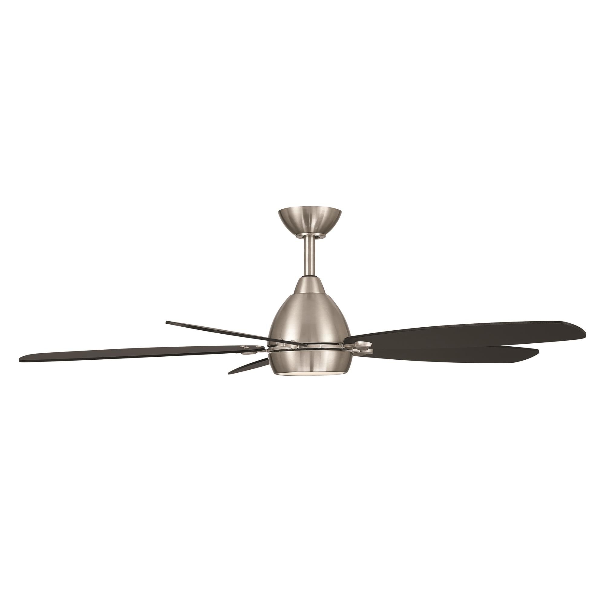 Shown in Brushed Nickel and Coal finish and Matte Lens glass