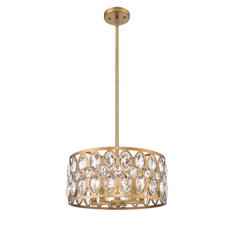 Dealey 19 Inch 5 Light Pendant Light by Z Lite