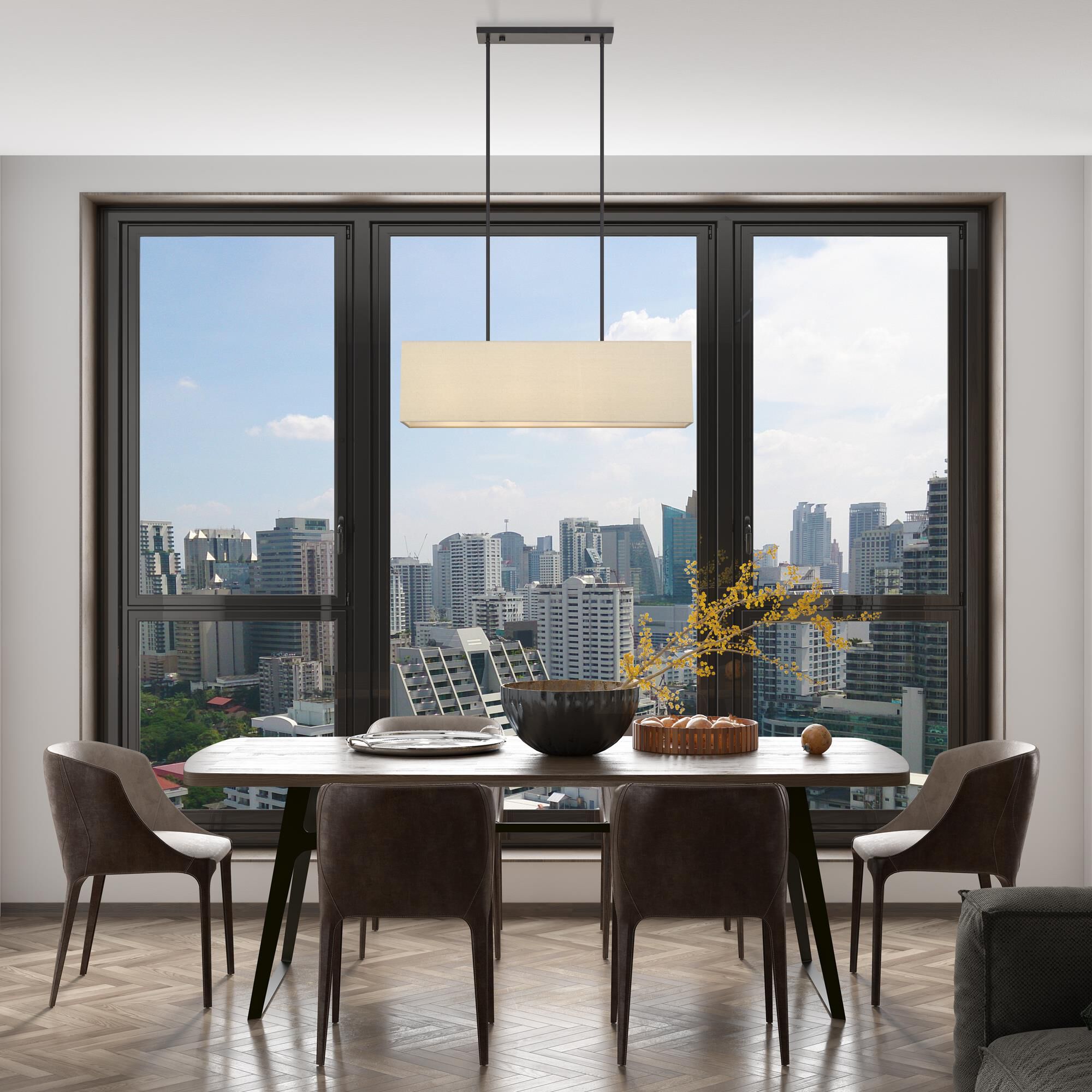 Summit 36 Inch Linear Suspension Light by Livex Lighting