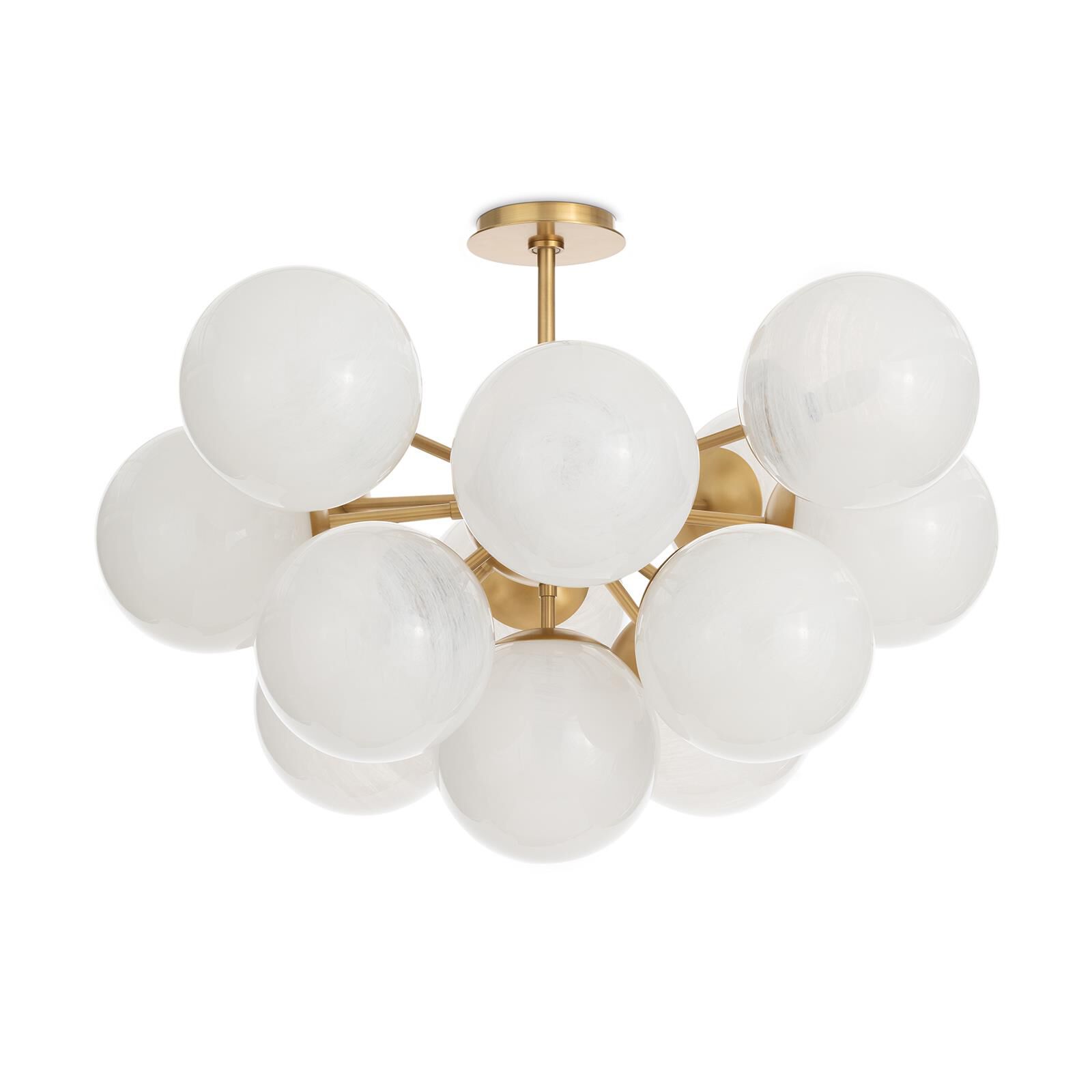 Shine 34 Inch Semi Flush Mount by Regina Andrew