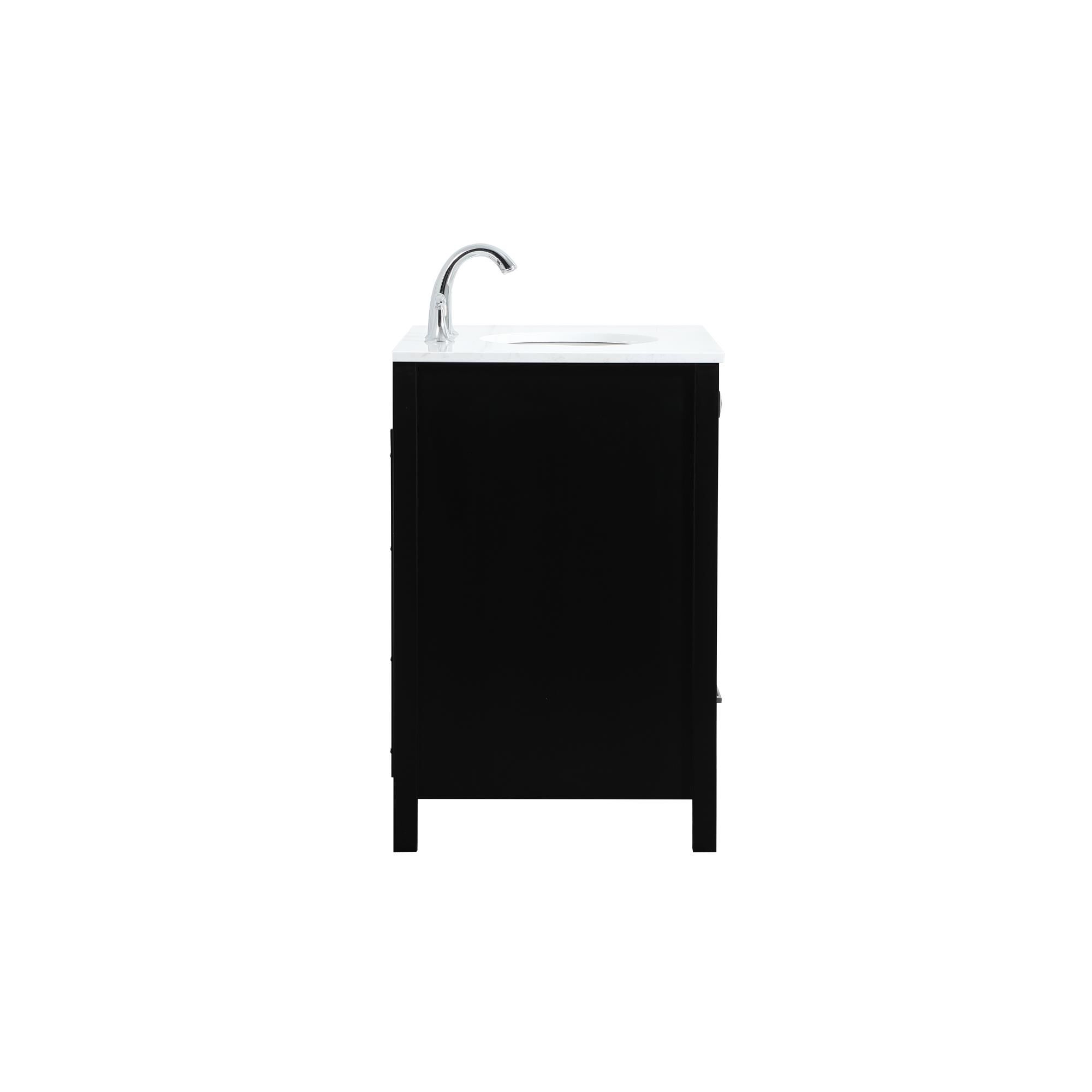 Shown in Black finish