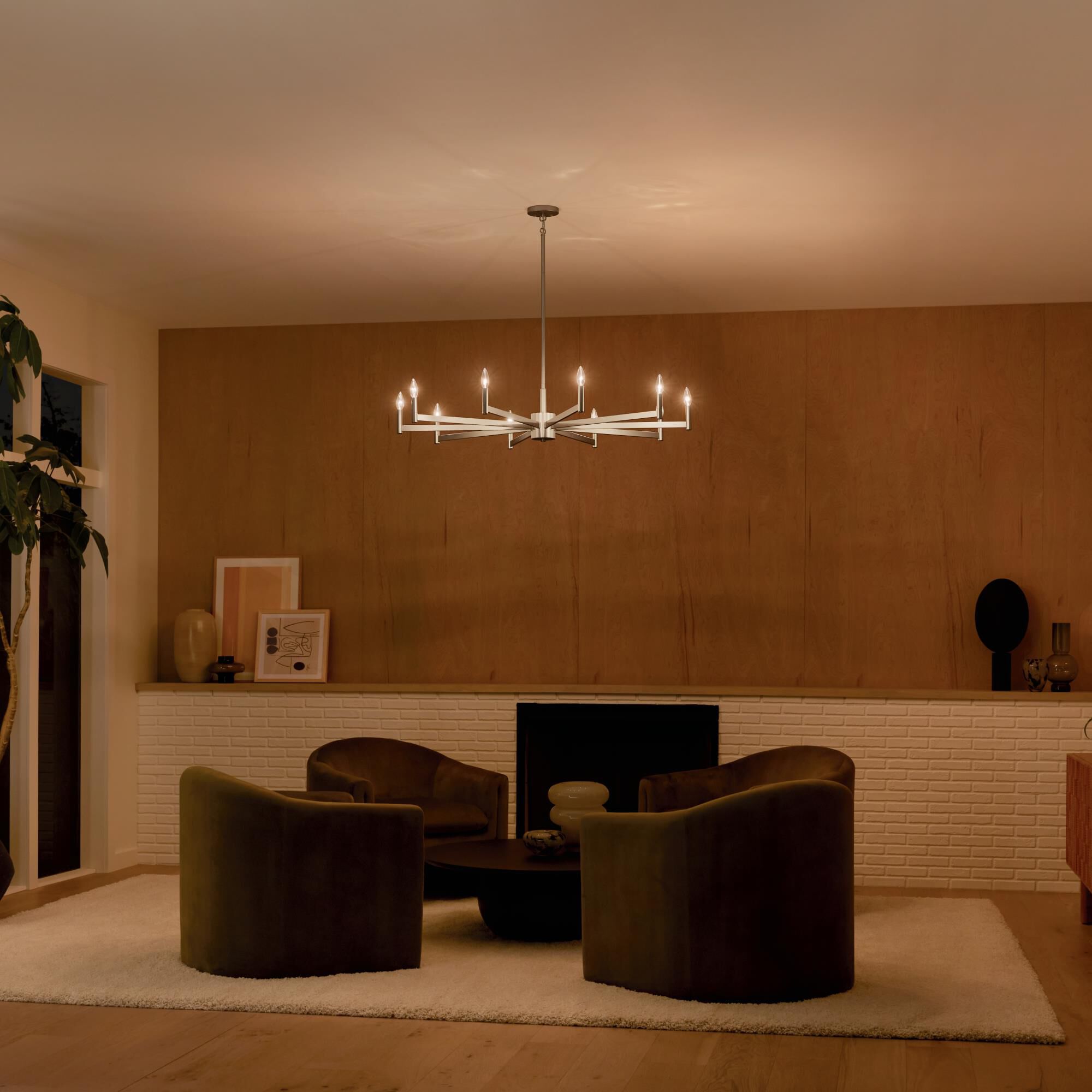 Shown in Satin Nickel finish