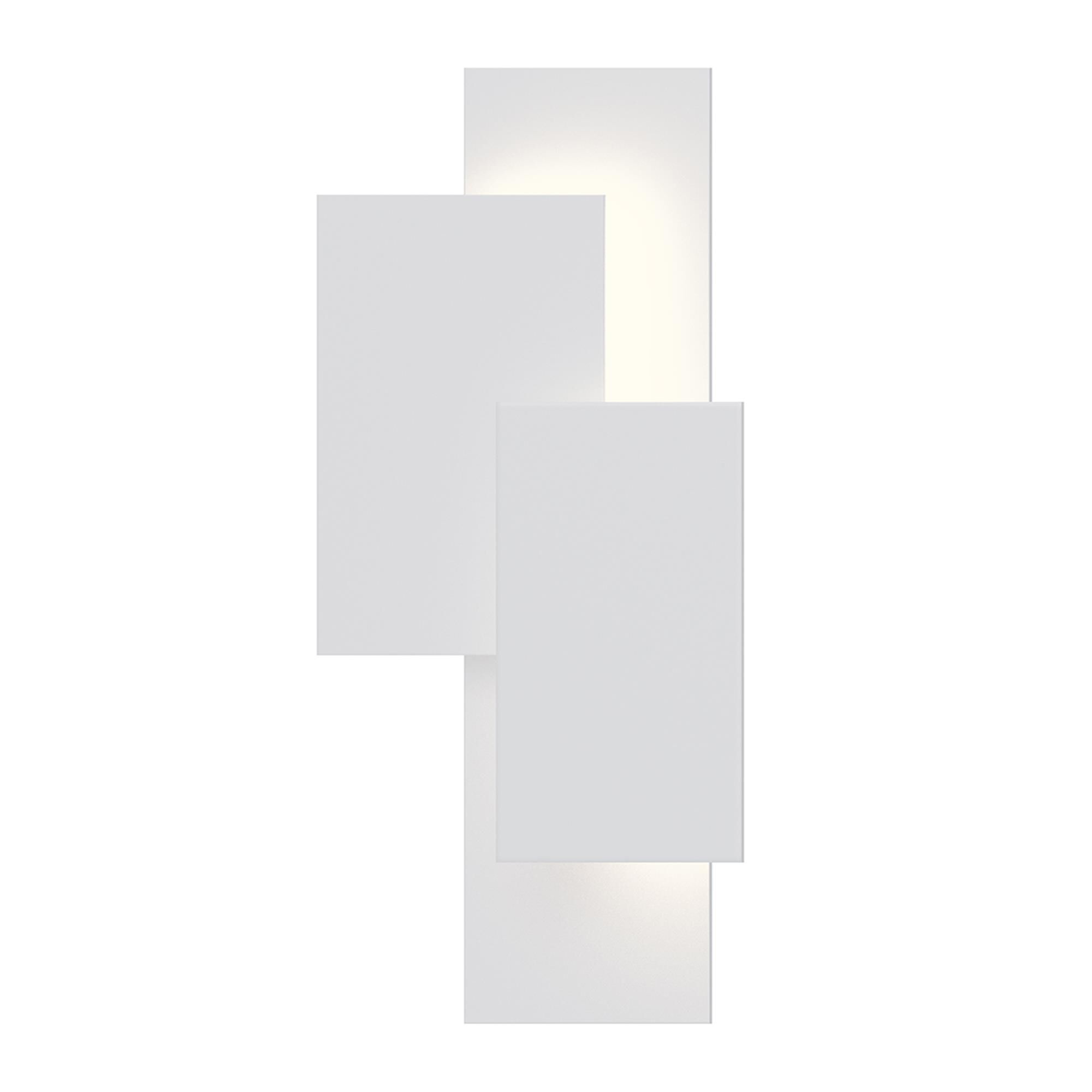 Offset Panels 21 Inch Outdoor Wall Light,