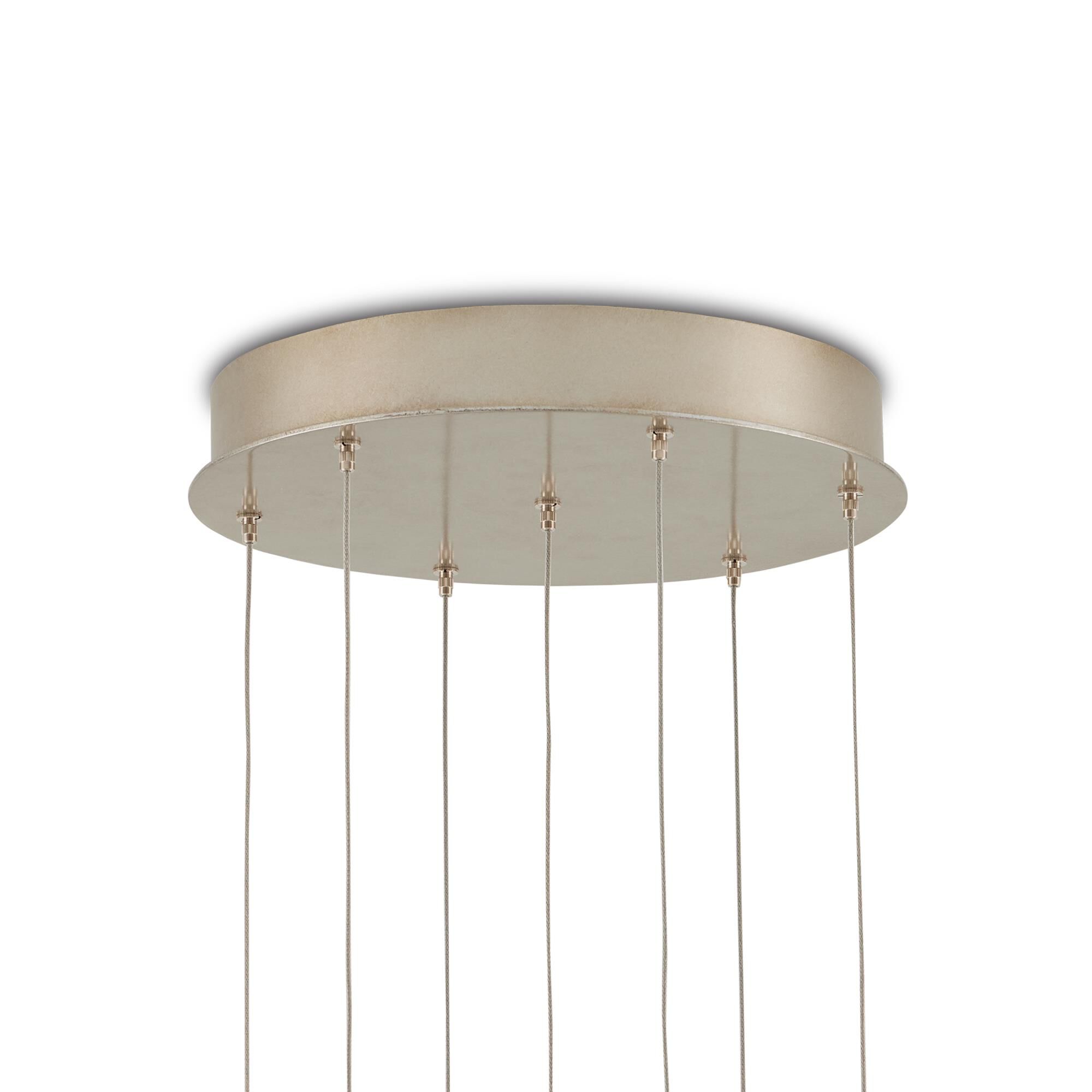 Posh 13 Inch Multi Light Pendant by Currey and Company