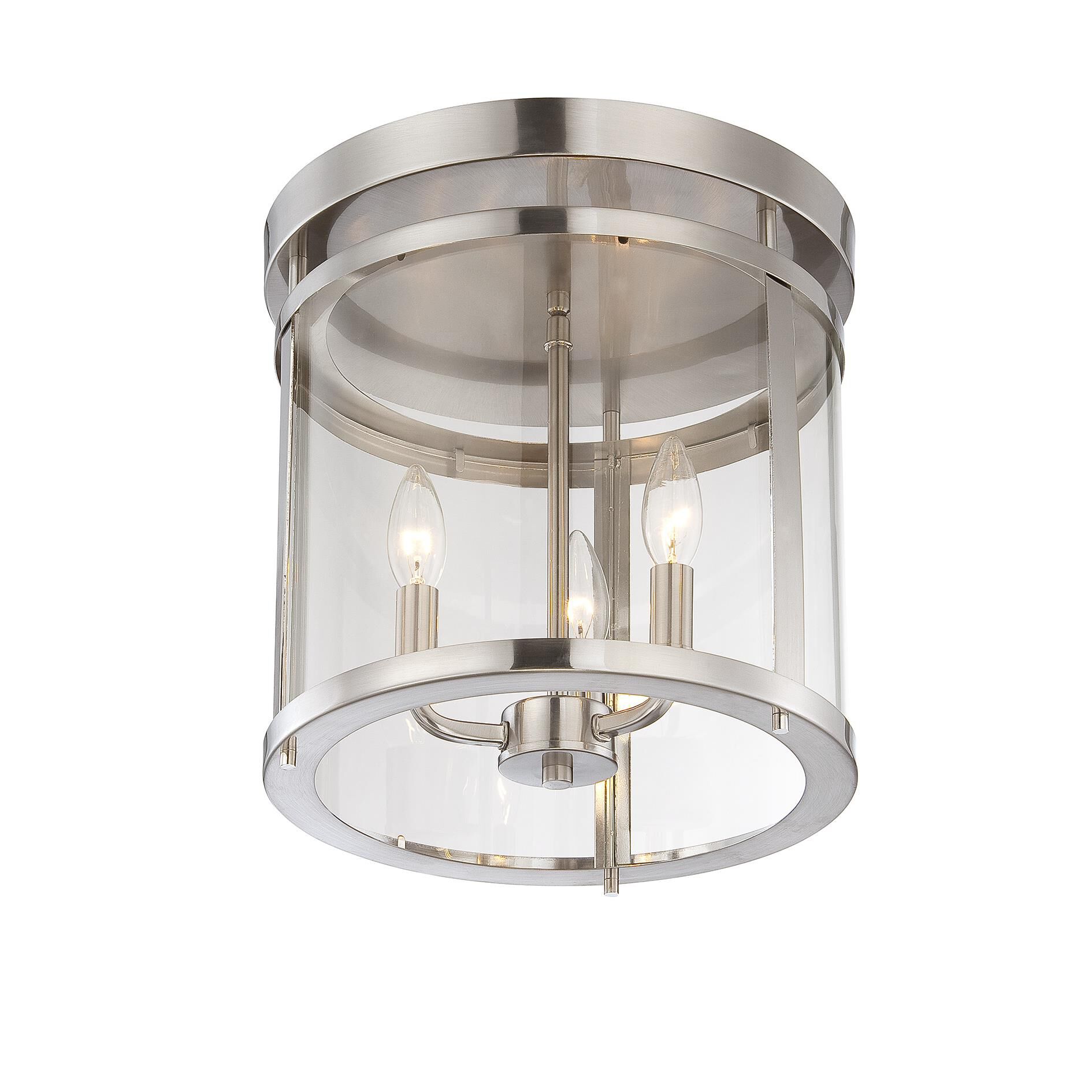 Penrose 12 Inch 3 Light Semi Flush Mount by Savoy House
