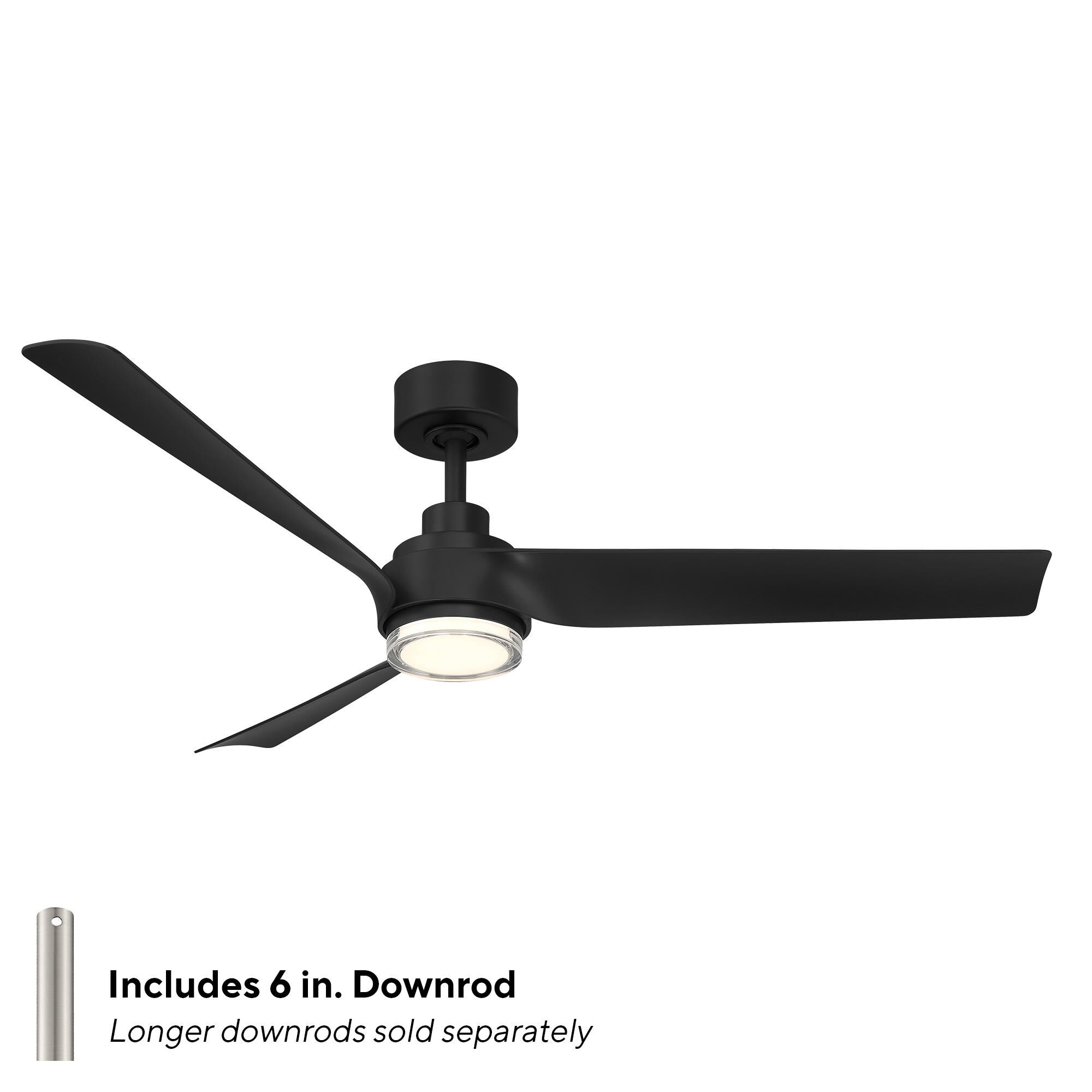Chill 54 Inch Ceiling Fan with Light Kit by Modern Forms