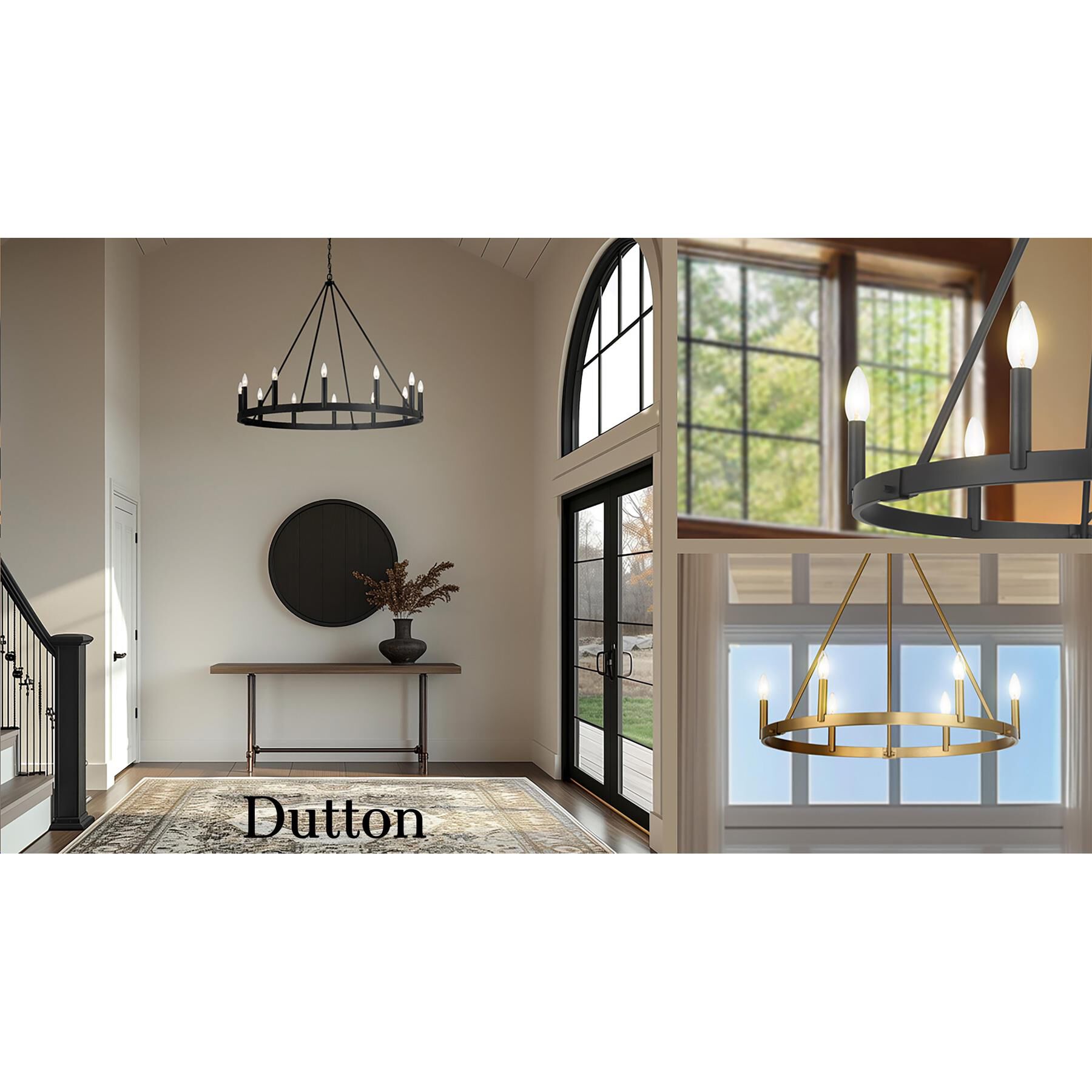 Dutton 43 Inch Chandelier by Minka Lavery