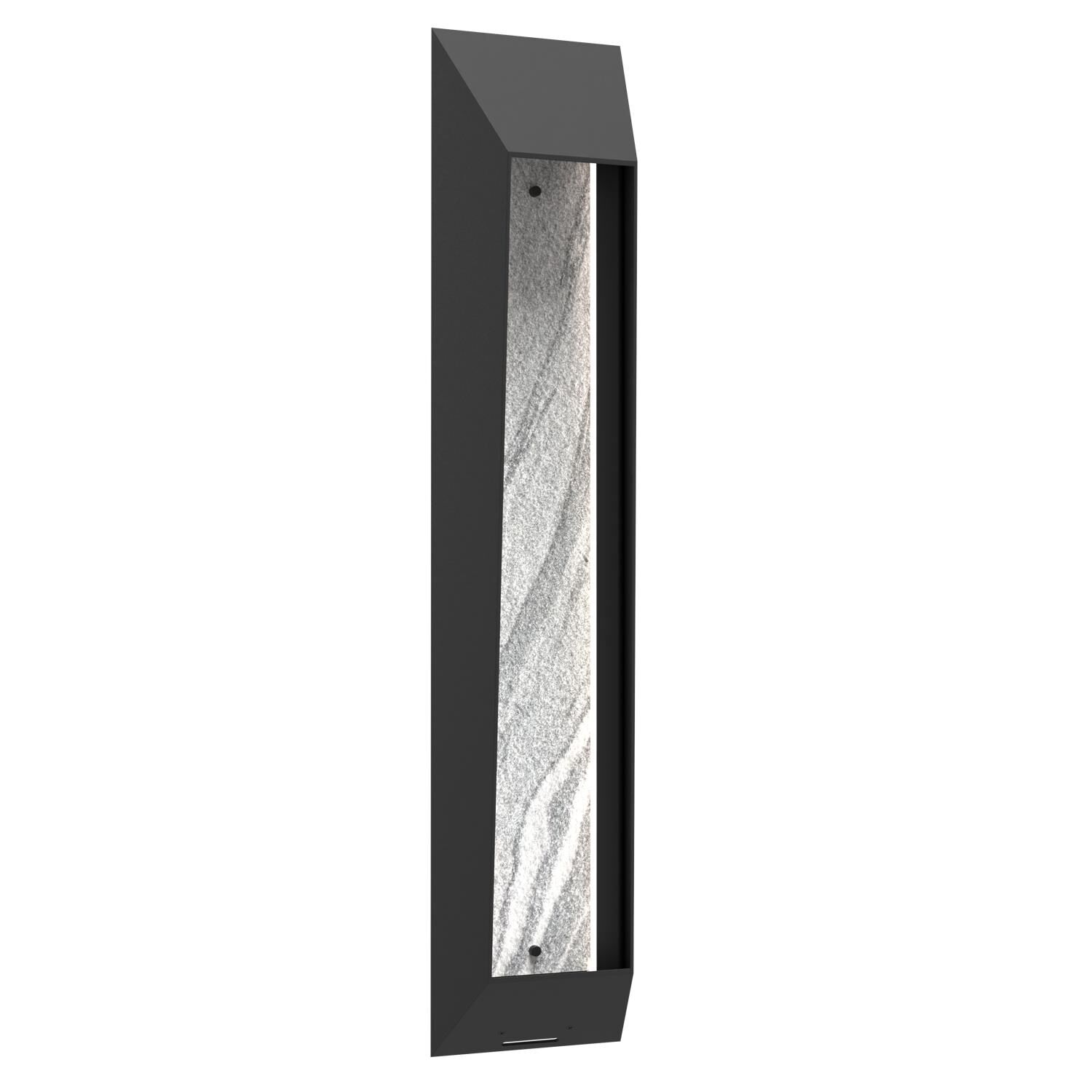 Shown in Textured Black finish and Zebrano Marble Motif accent