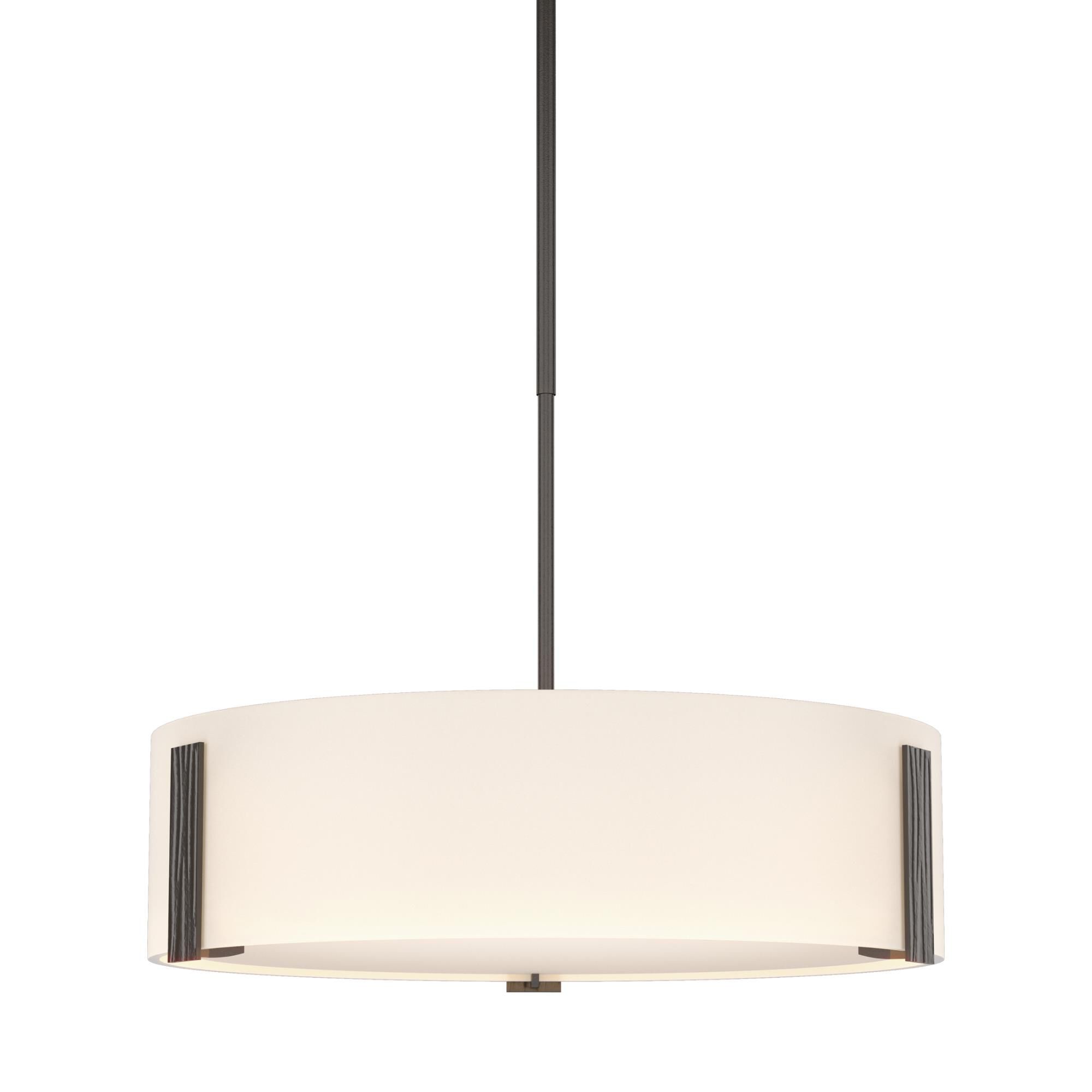Shown in Oil Rubbed Bronze finish and White glass and White Glass shade