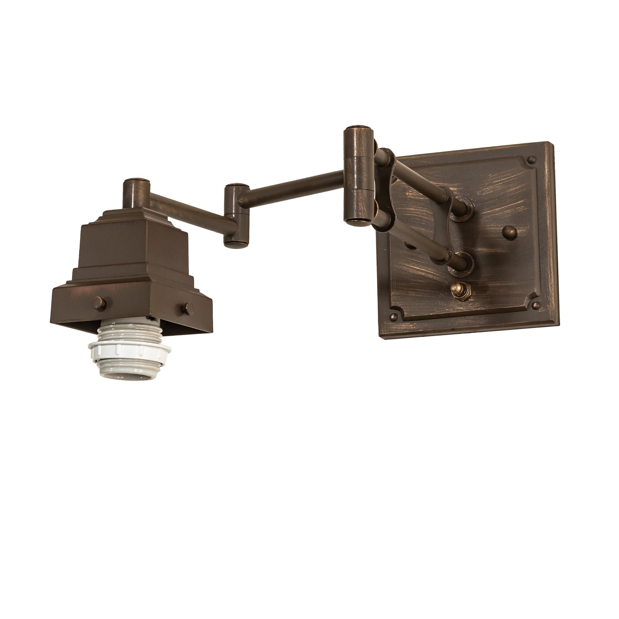 Meyda Lighting Mission 12 Inch Tall Outdoor Wall Light