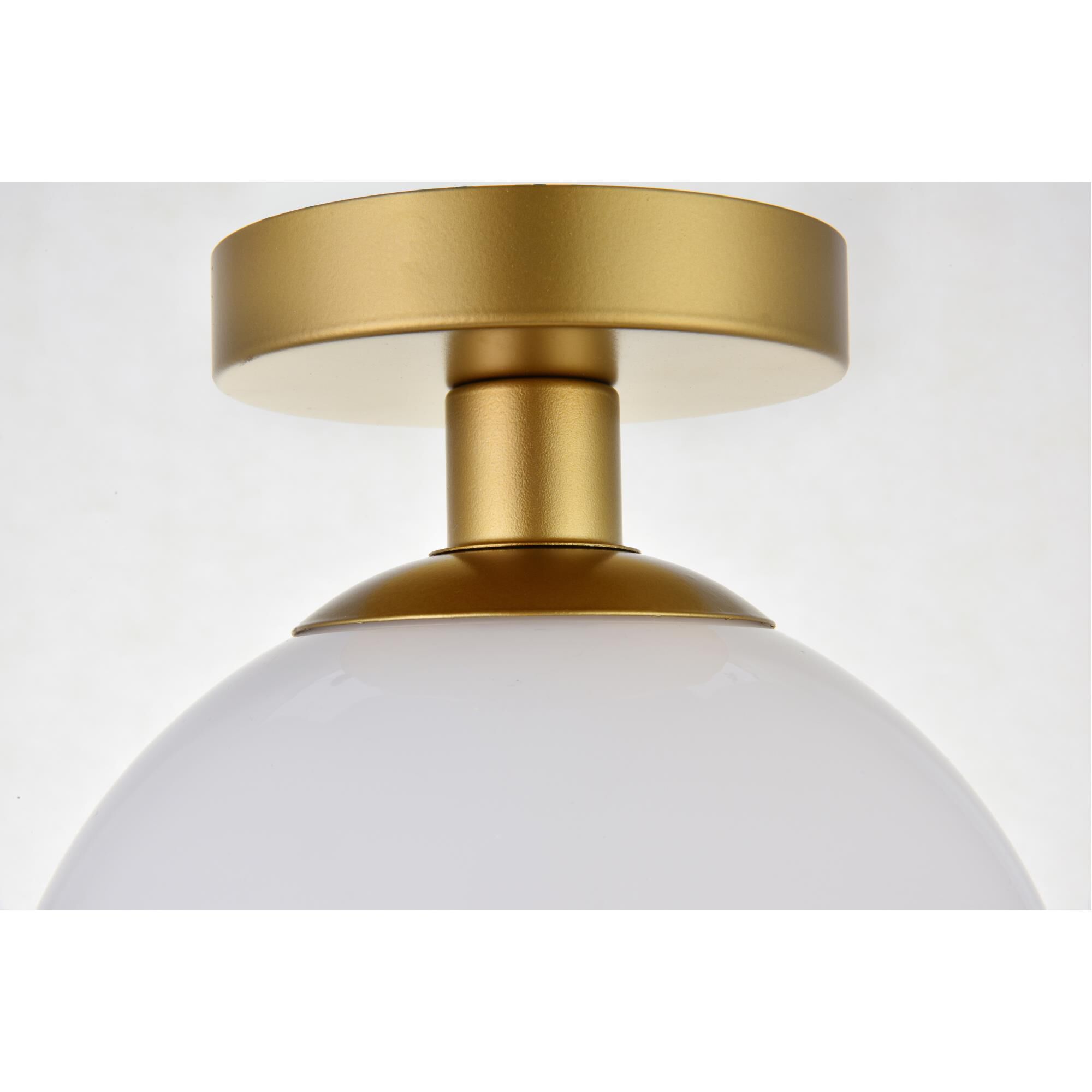 Baxter 8 Inch Semi Flush Mount by Elegant Lighting