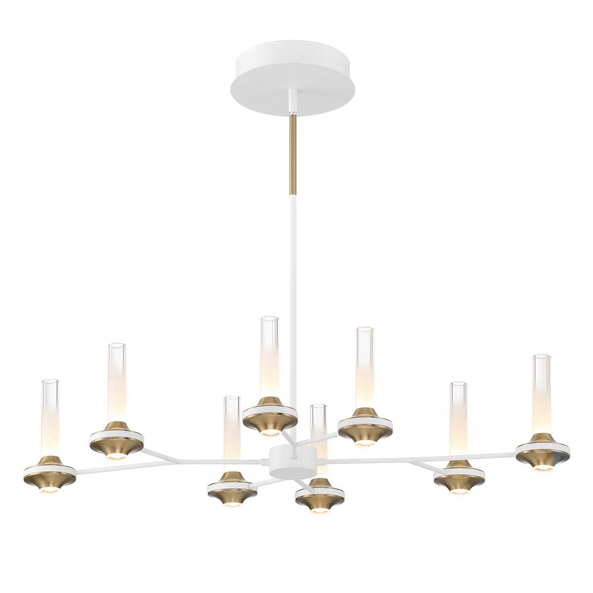 Torcia 35 Inch 16 Light LED Chandelier by Eurofase Lighting