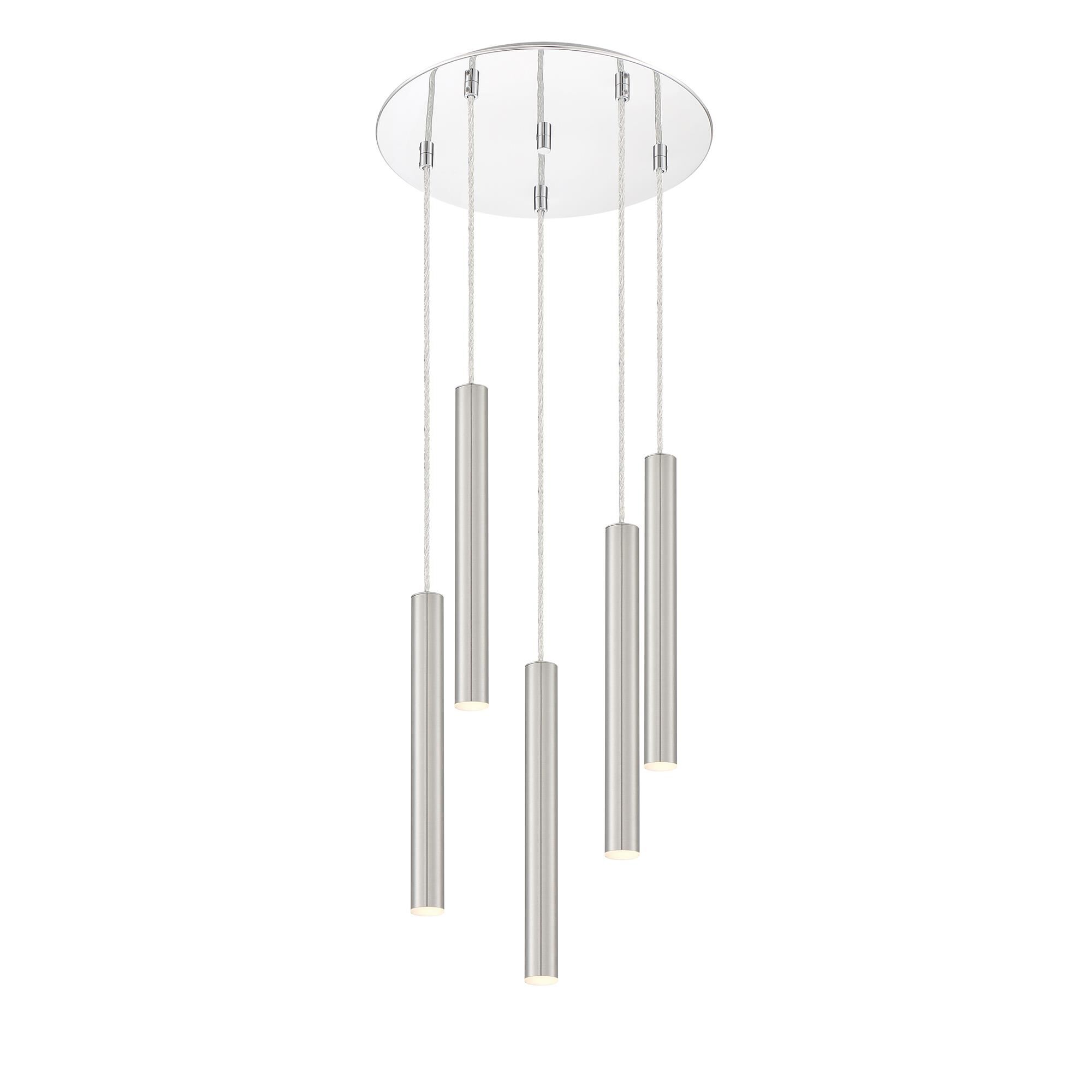 Forest 13 Inch 5 Light LED Linear Suspension Light by Z-Lite